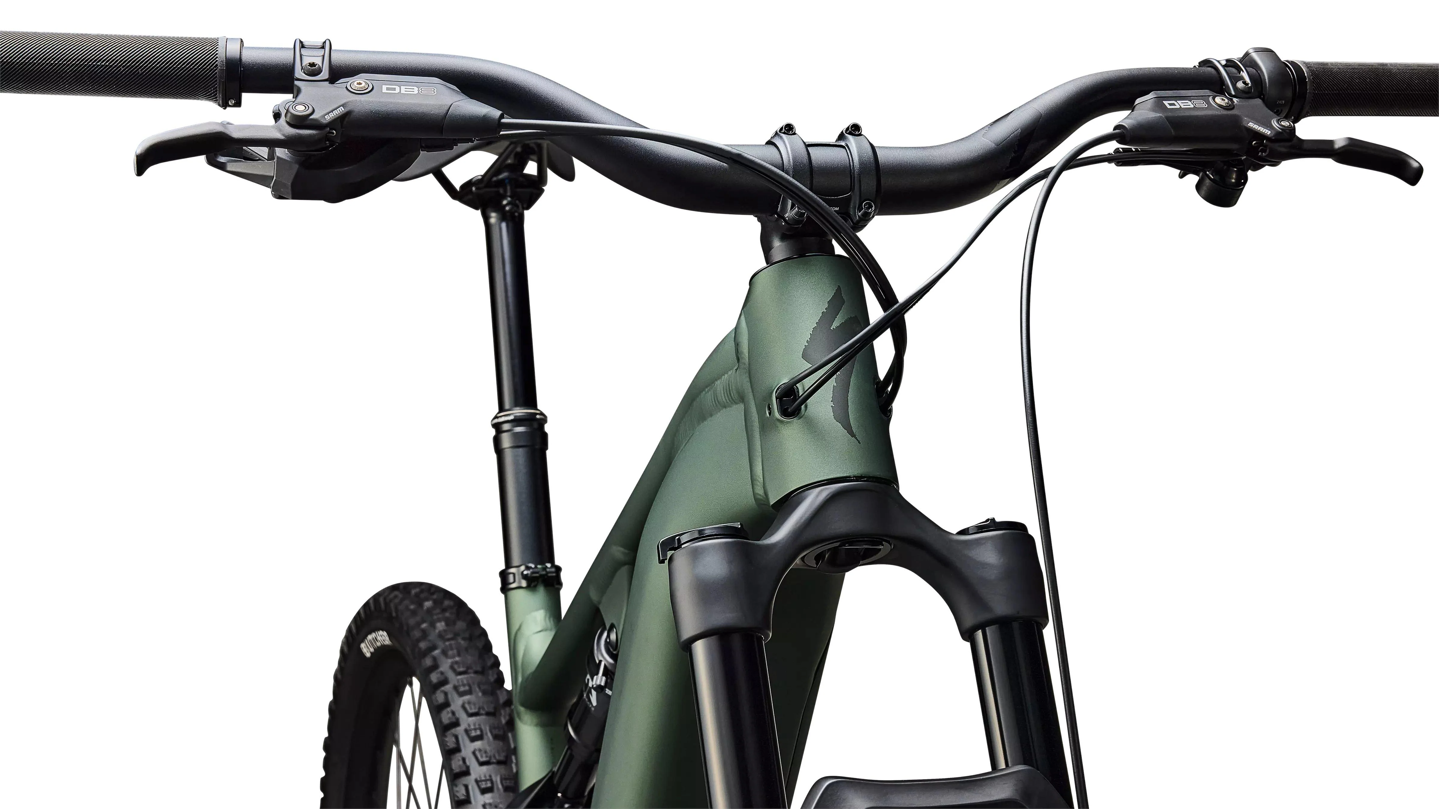 Turbo Levo 4 Alloy Mountain E-Bike - Green - Image 3