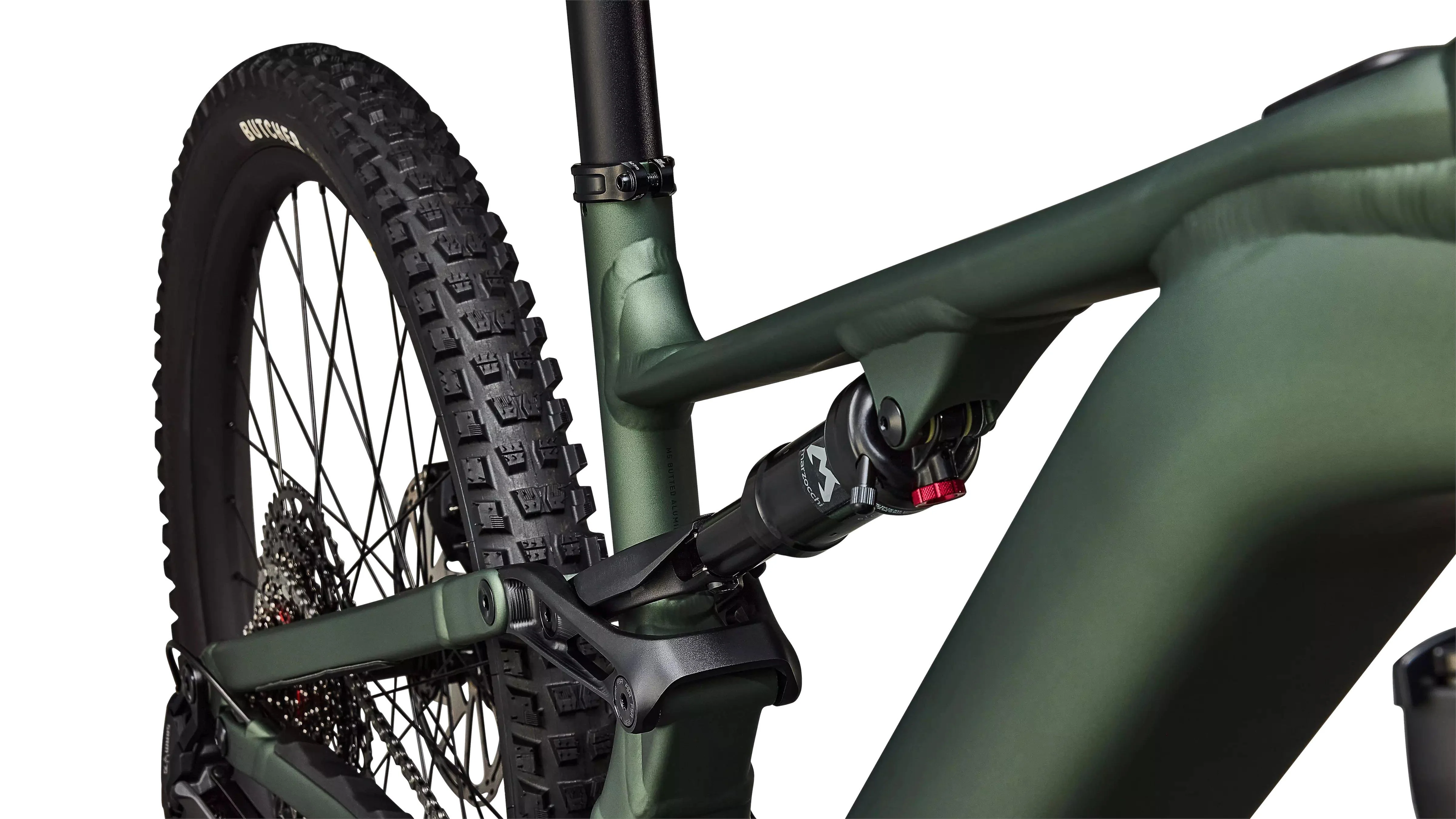 Turbo Levo 4 Alloy Mountain E-Bike - Green - Image 4