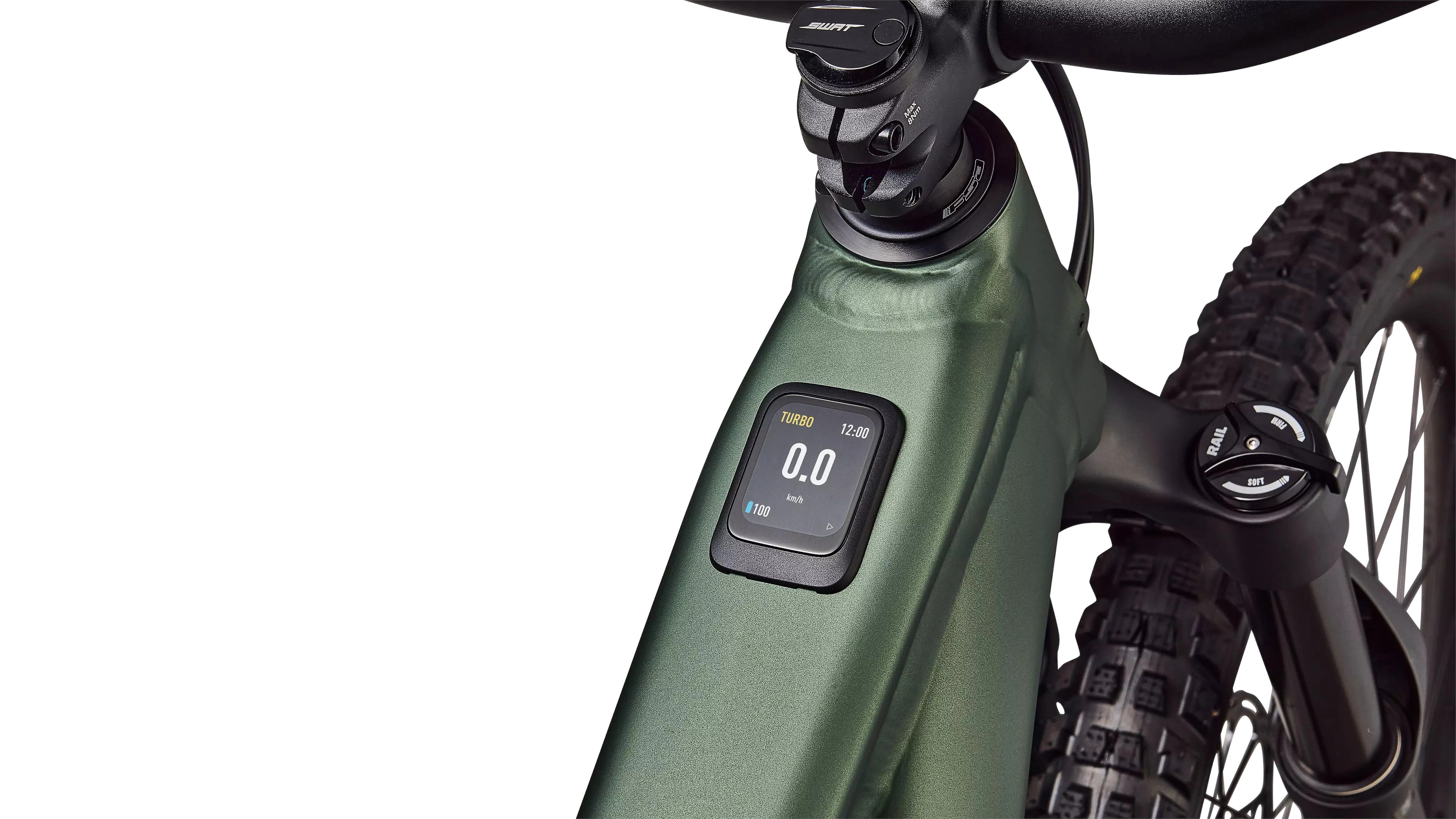 Turbo Levo 4 Alloy Mountain E-Bike - Green - Image 7