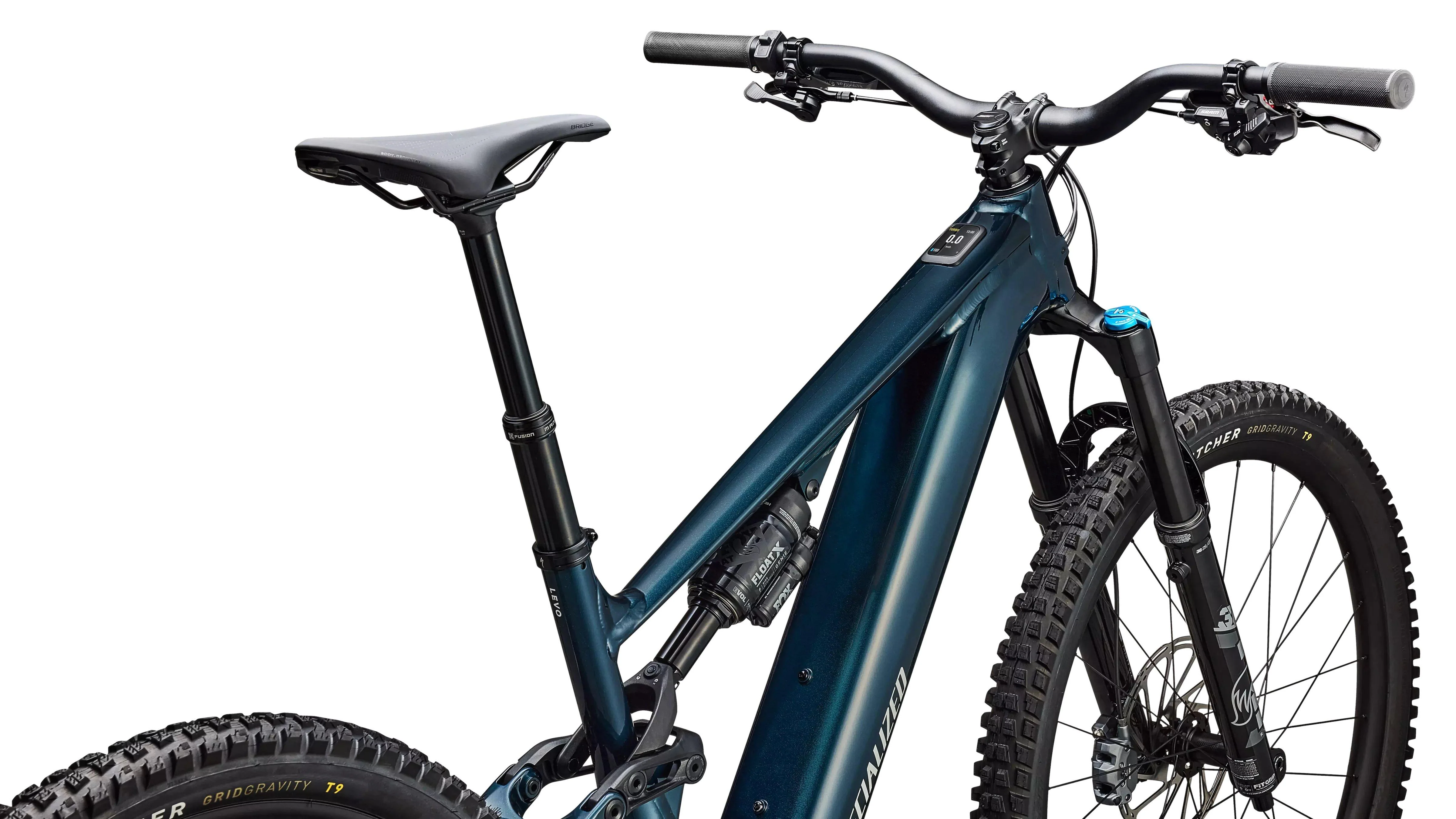 Turbo Levo 4 Comp Alloy Mountain E-Bike - Blue - Image 5