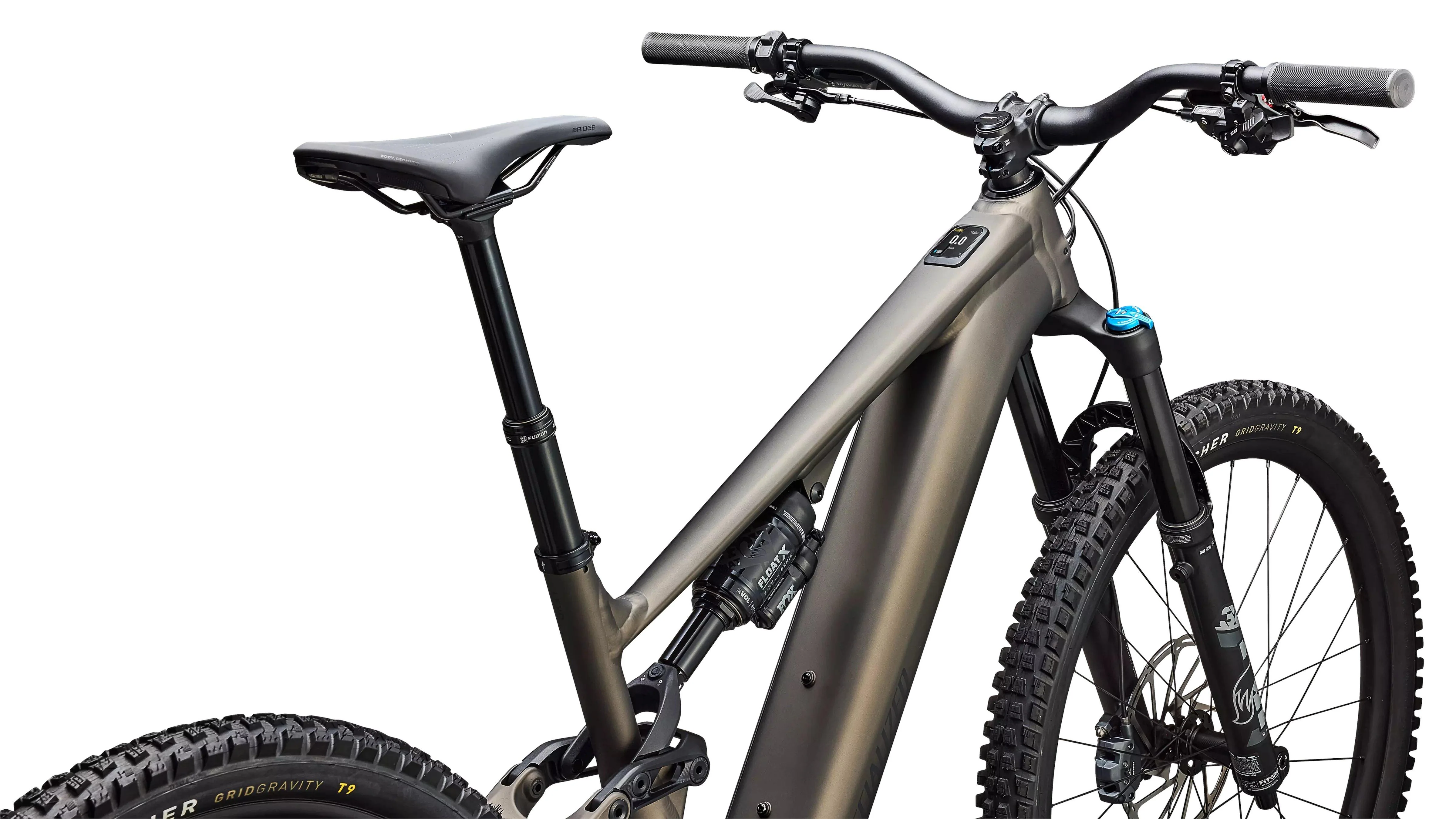 Turbo Levo 4 Comp Alloy Mountain E-Bike - Grey - Image 5