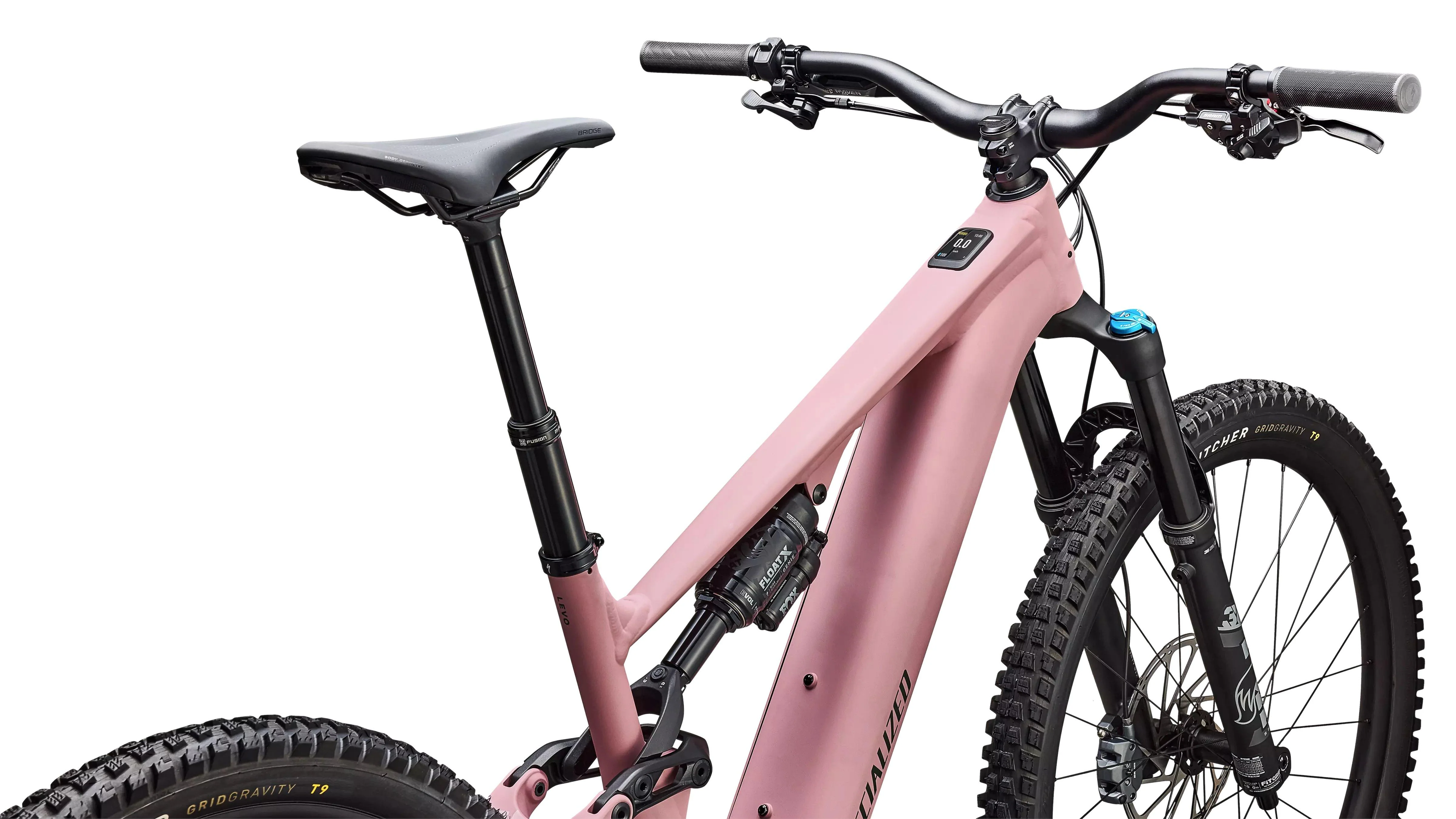 Turbo Levo 4 Comp Alloy Mountain E-Bike - Pink - Image 5