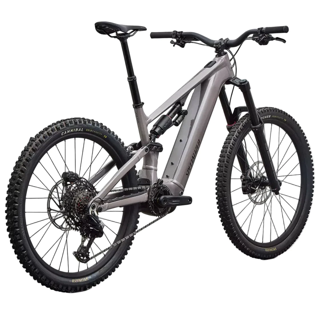 Levo 4 EVO Comp Alloy 2027 Mountain E-Bike - Grey - Image 3