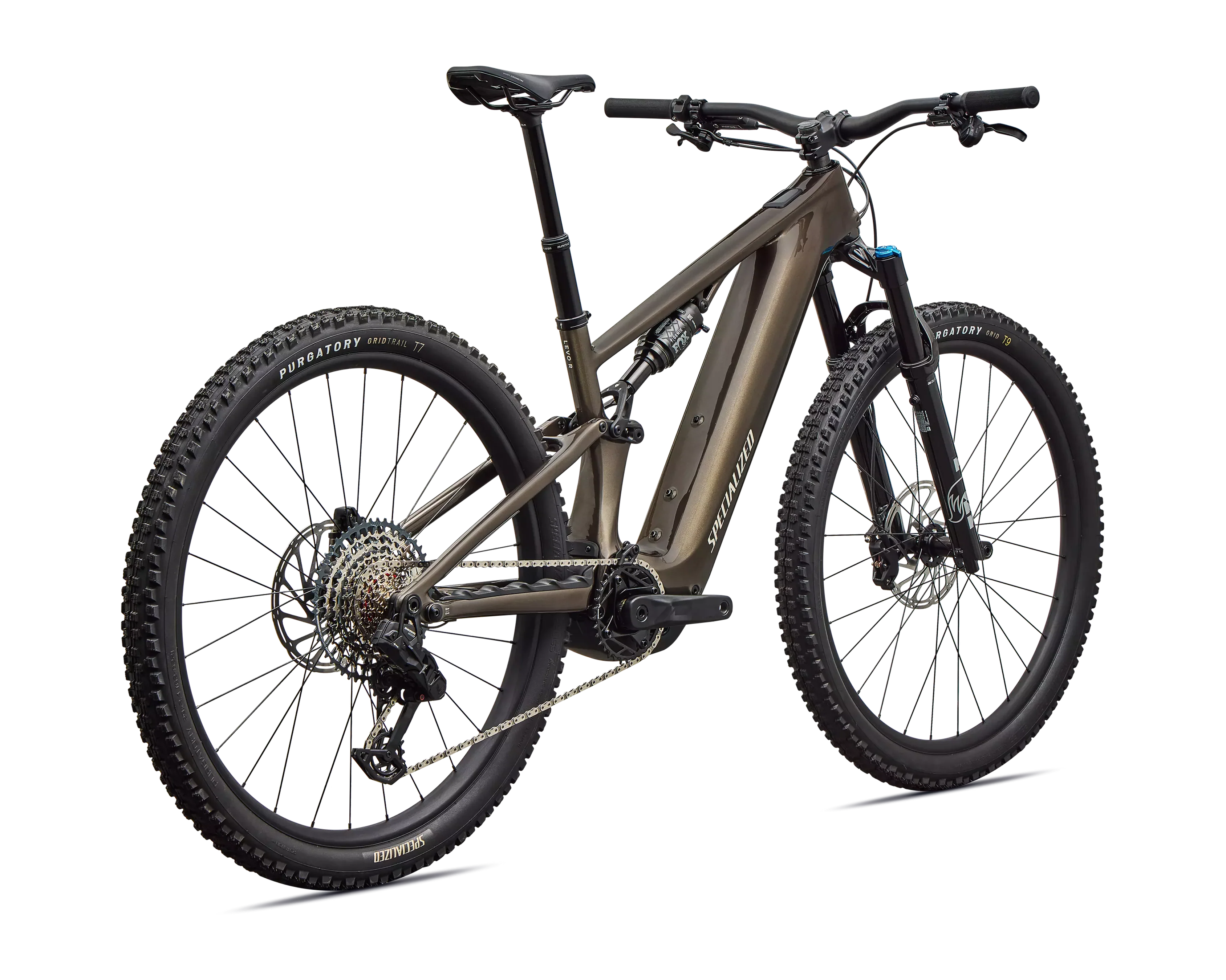 Turbo Levo R Comp 2026 Mountain E-Bike - Gunmetal Gloss - Image 3