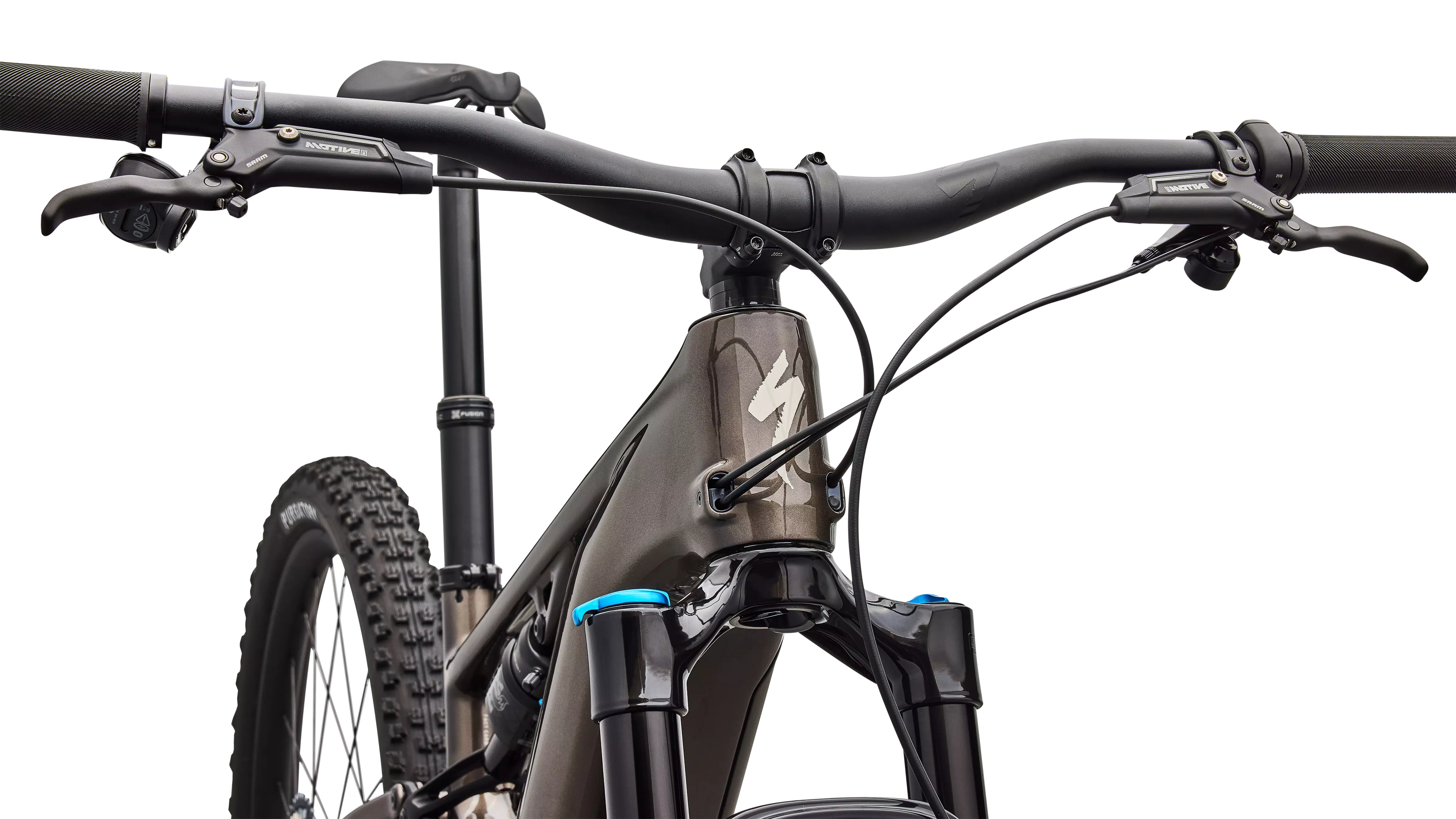 Turbo Levo R Comp 2026 Mountain E-Bike - Gunmetal Gloss - Image 4