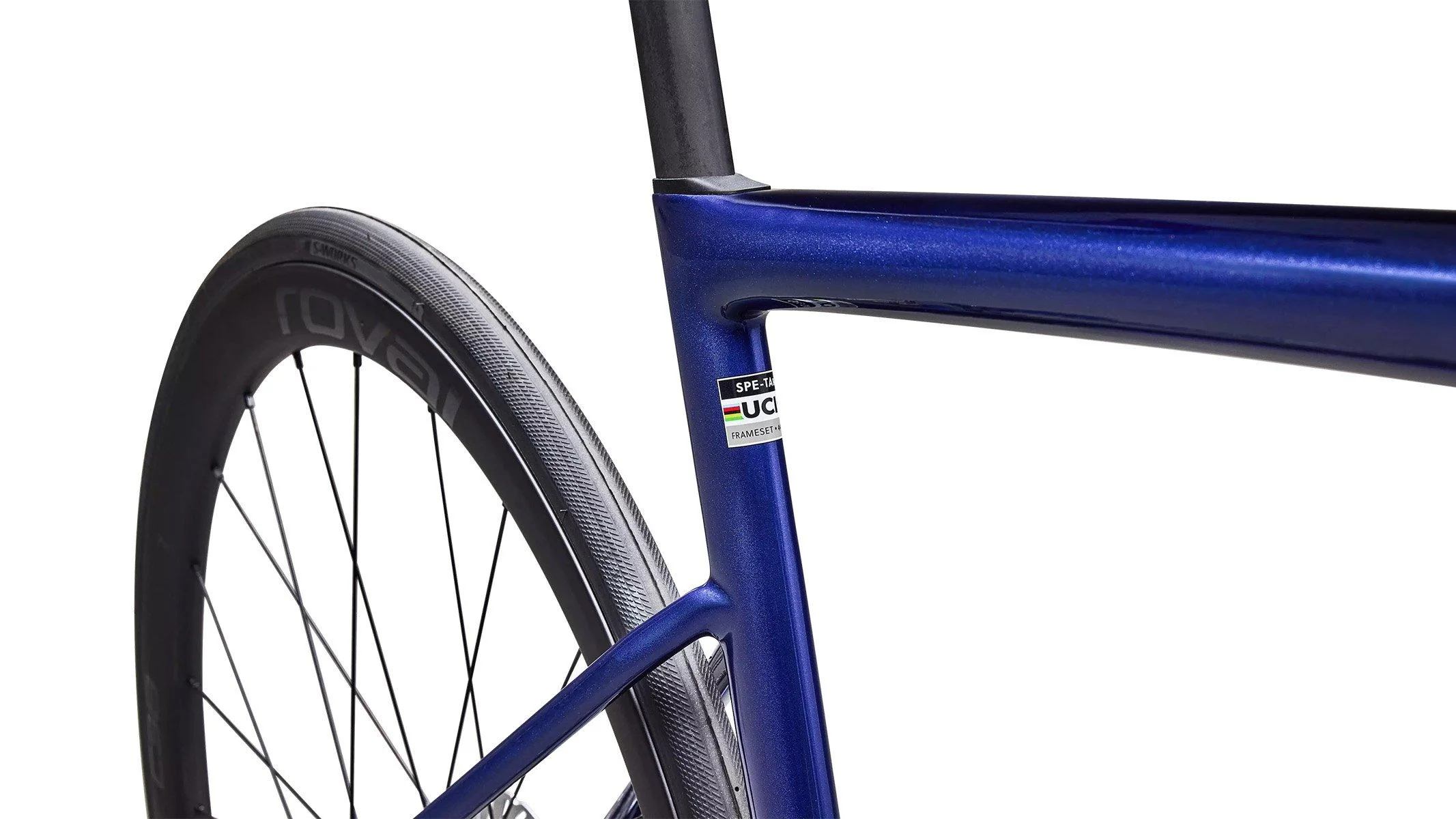 Tarmac SL8 Expert Ultegra Di2 Road Bike - Blue - Image 6