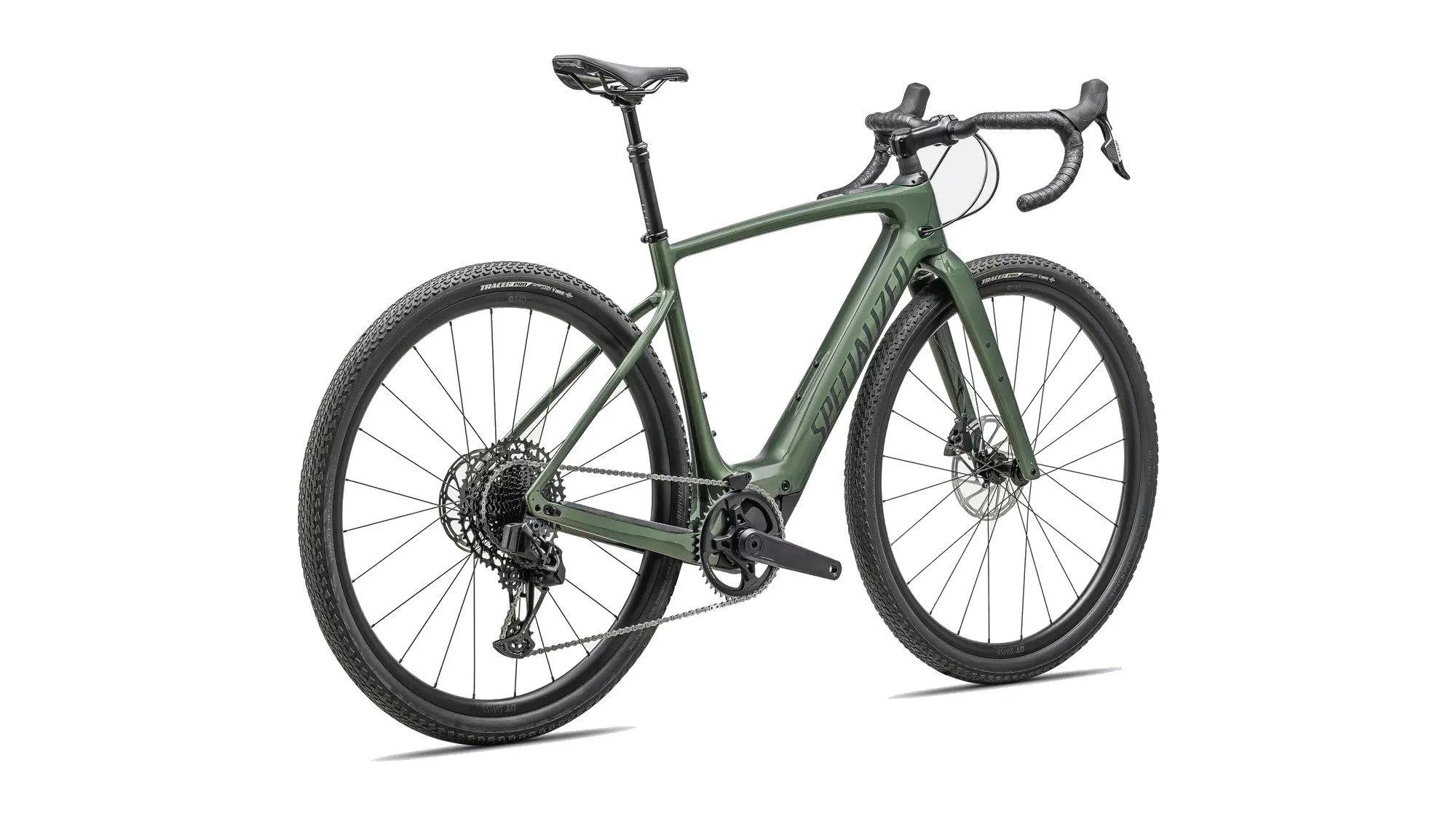 Turbo Creo 2 Comp Gravel E-Bike - Green - Image 3