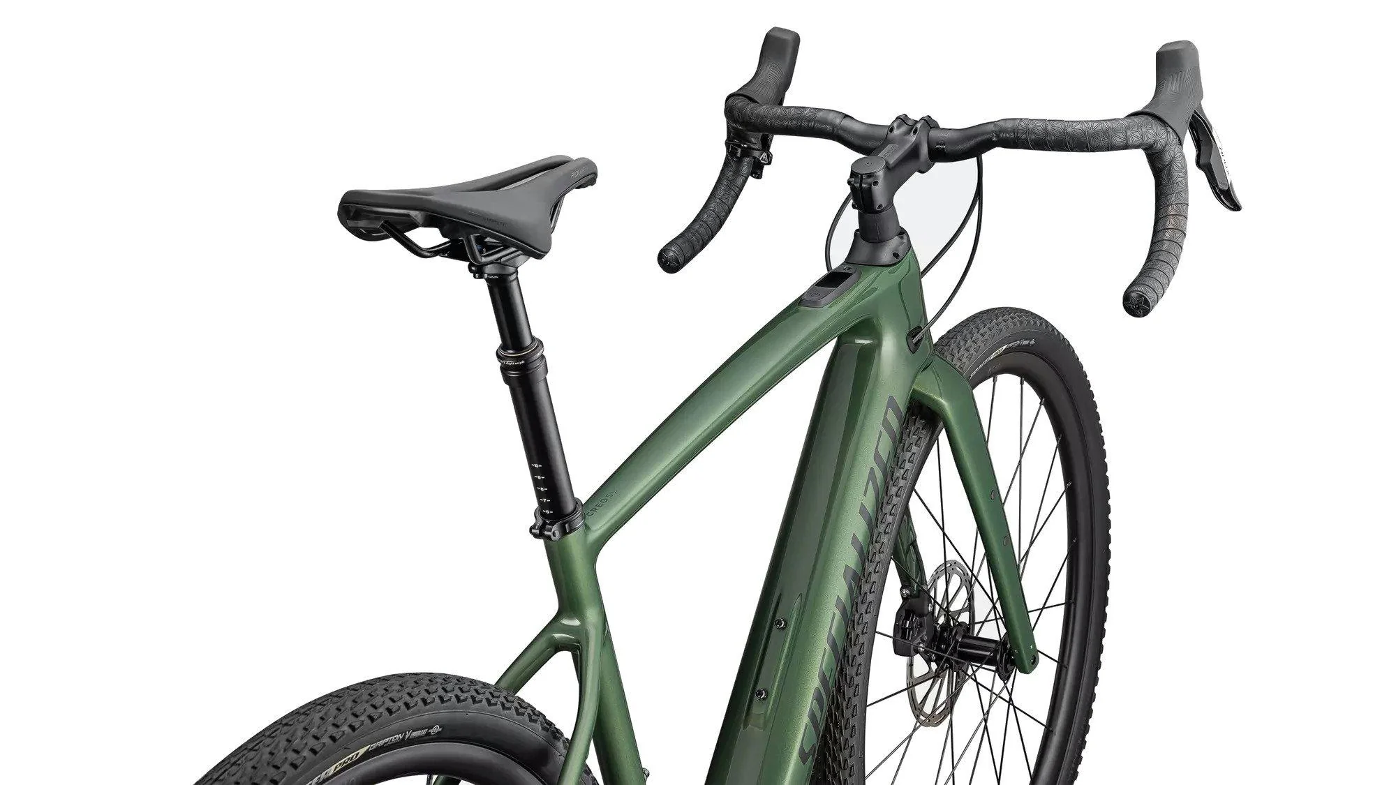 Turbo Creo 2 Comp Gravel E-Bike - Green - Image 4