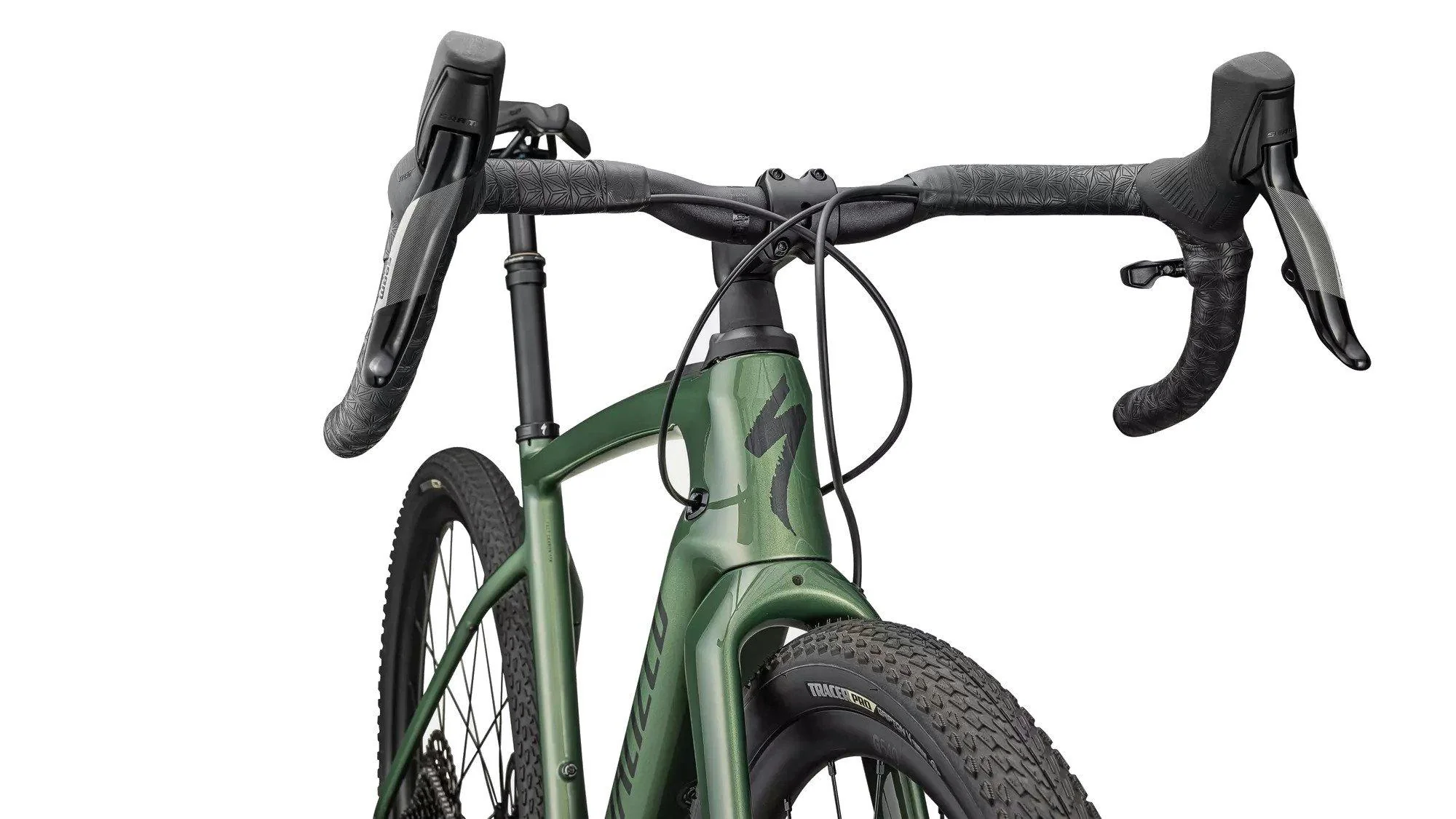 Turbo Creo 2 Comp Gravel E-Bike - Green - Image 5