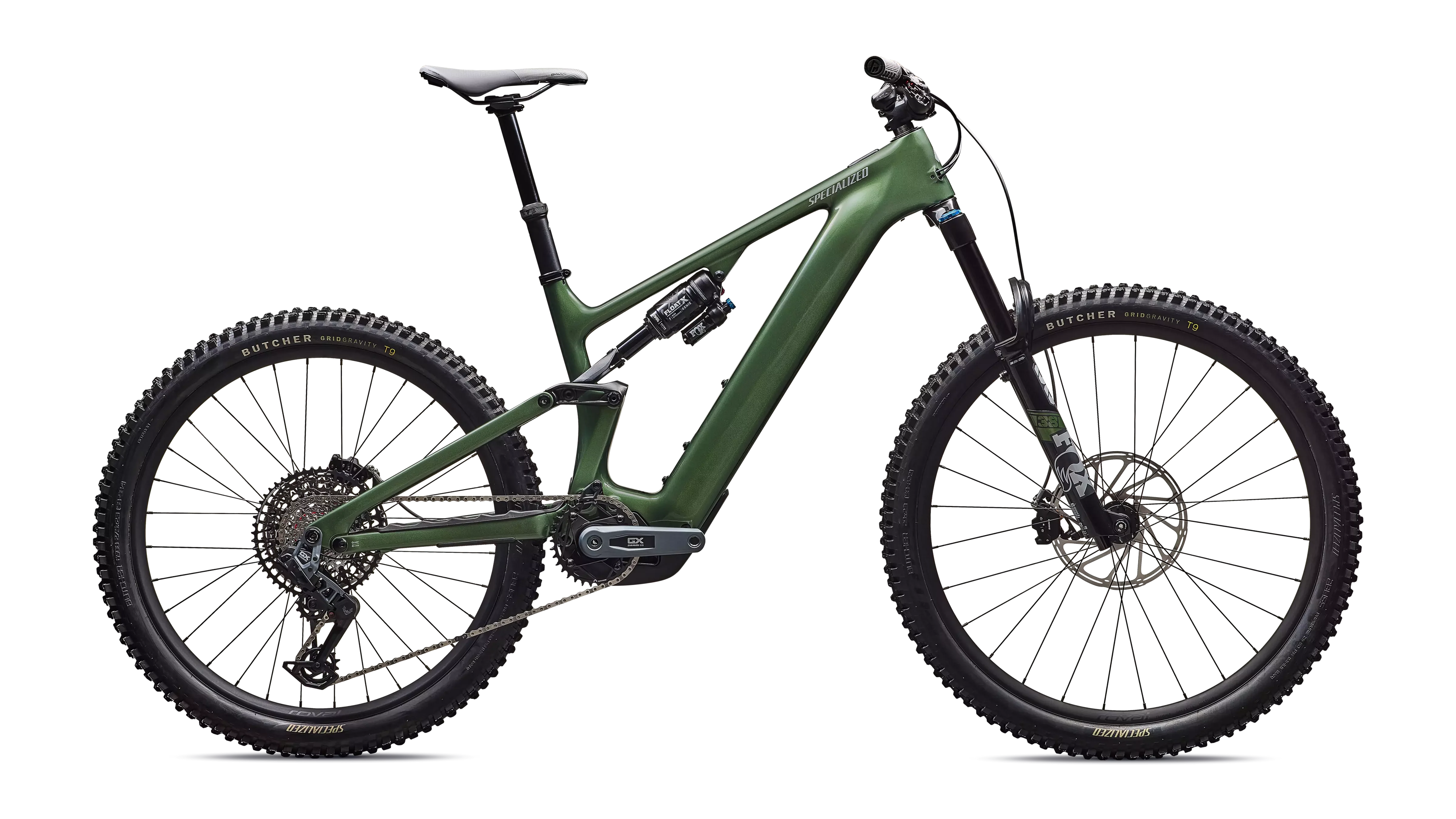 Turbo Levo 4 Expert Carbon Mountain E-Bike - Green