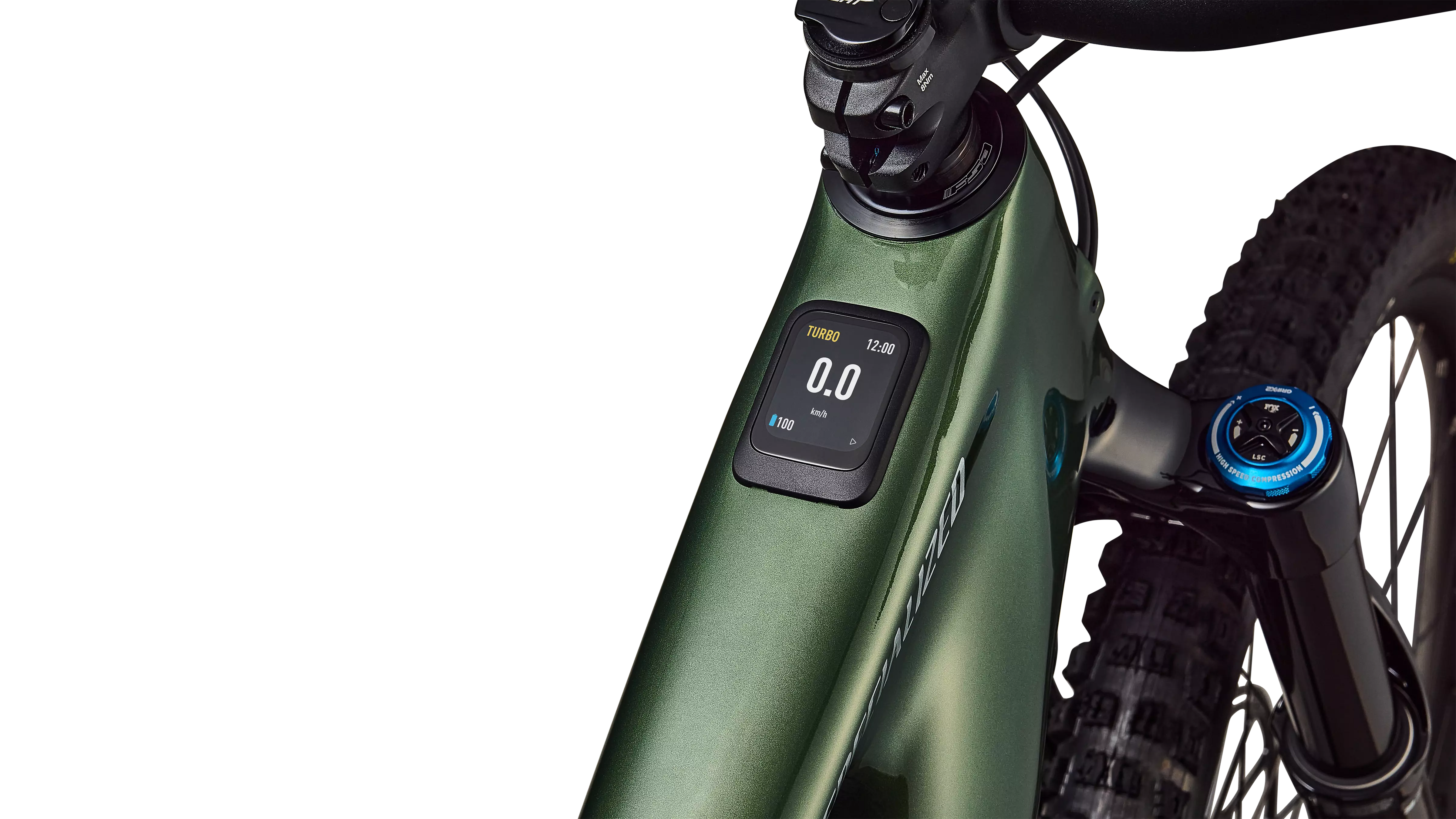 Turbo Levo 4 Expert Carbon Mountain E-Bike - Green - Image 9
