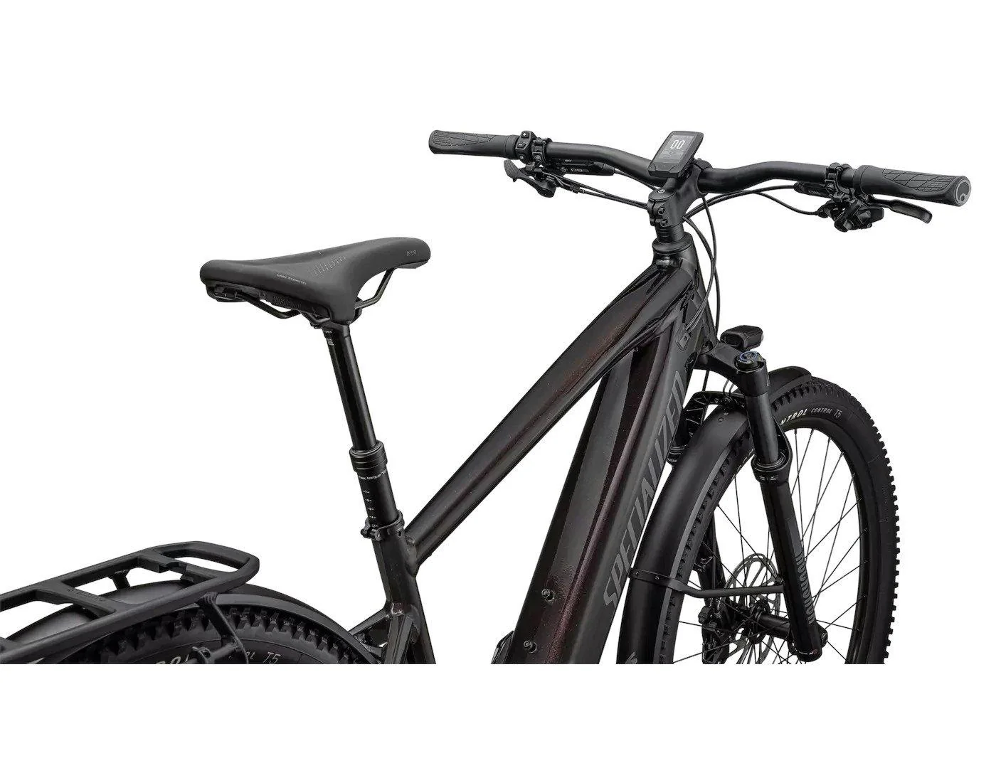 Turbo Tero 5.0 EQ Mountain E-Bike - Red / Black - Image 3