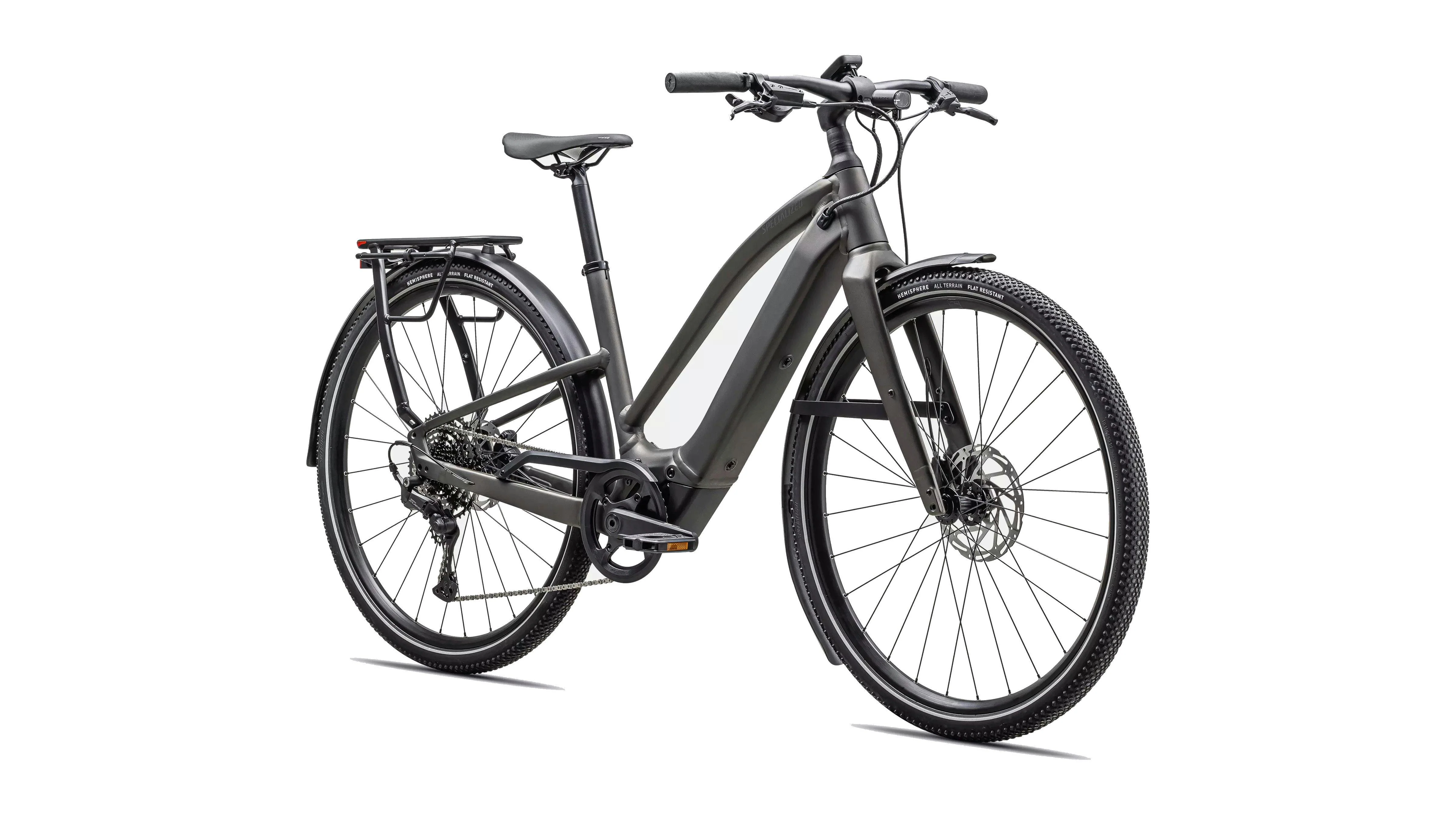 Turbo Vado SL 2 4.0 EQ Step-Through Hybrid E-Bike - Grey - Image 2