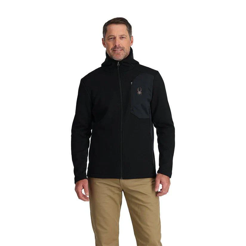 Men's Bandit Hooded Fleece Jacket - Black