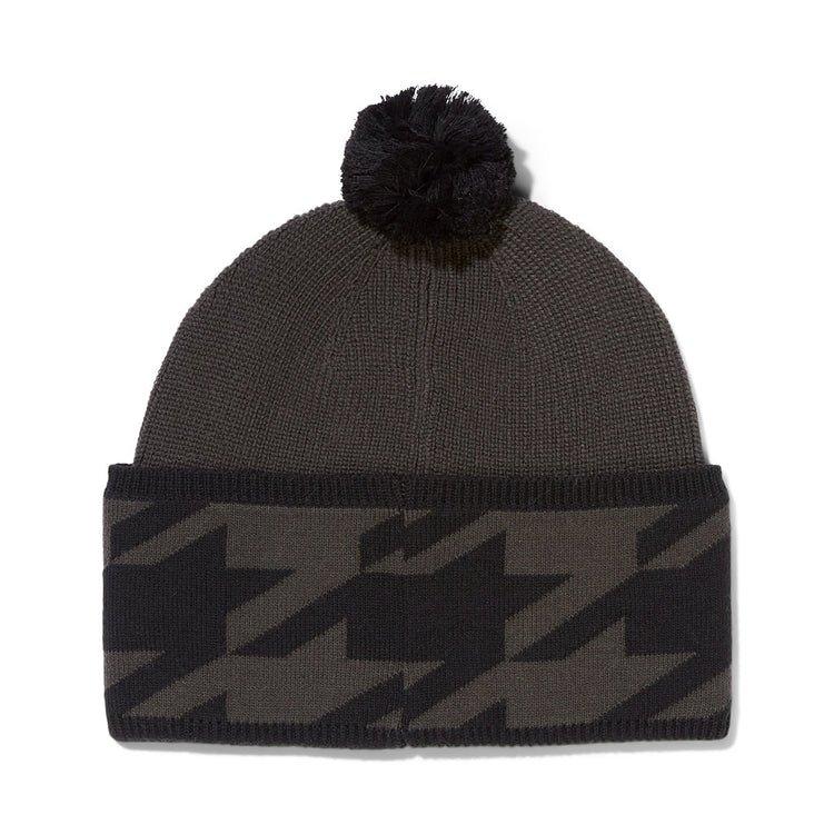 Women's Houndstooth Beanie - Wintermoss Grey - Image 2
