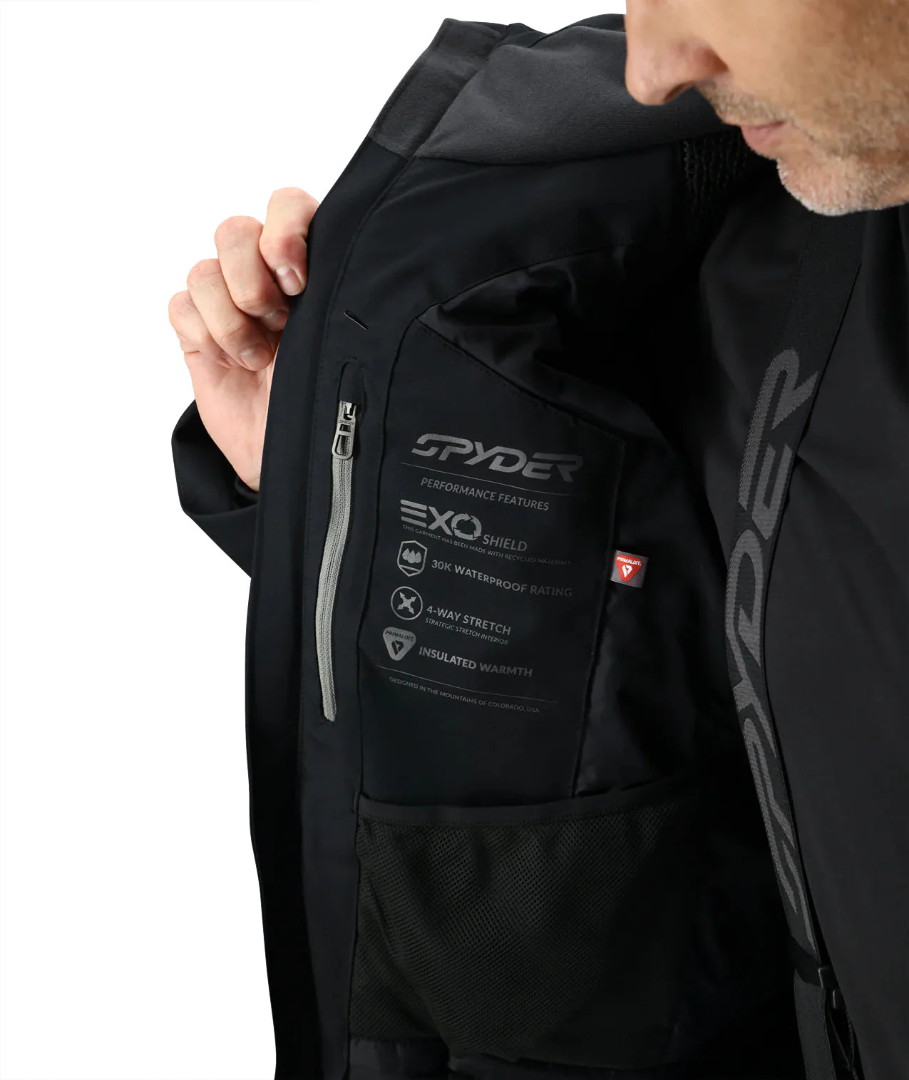 Men's Leader Jacket - Black - Image 4
