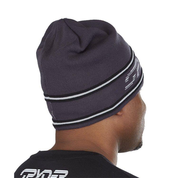 Retro Logo Knit Hat - Ebony - Image 2