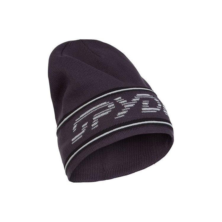 Retro Logo Knit Hat - Ebony - Image 3