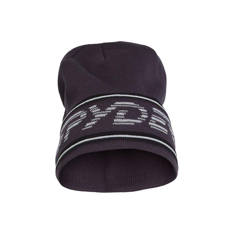 Retro Logo Knit Hat - Ebony - Image 6