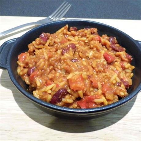 Vegetable Chilli with Rice - Image 2