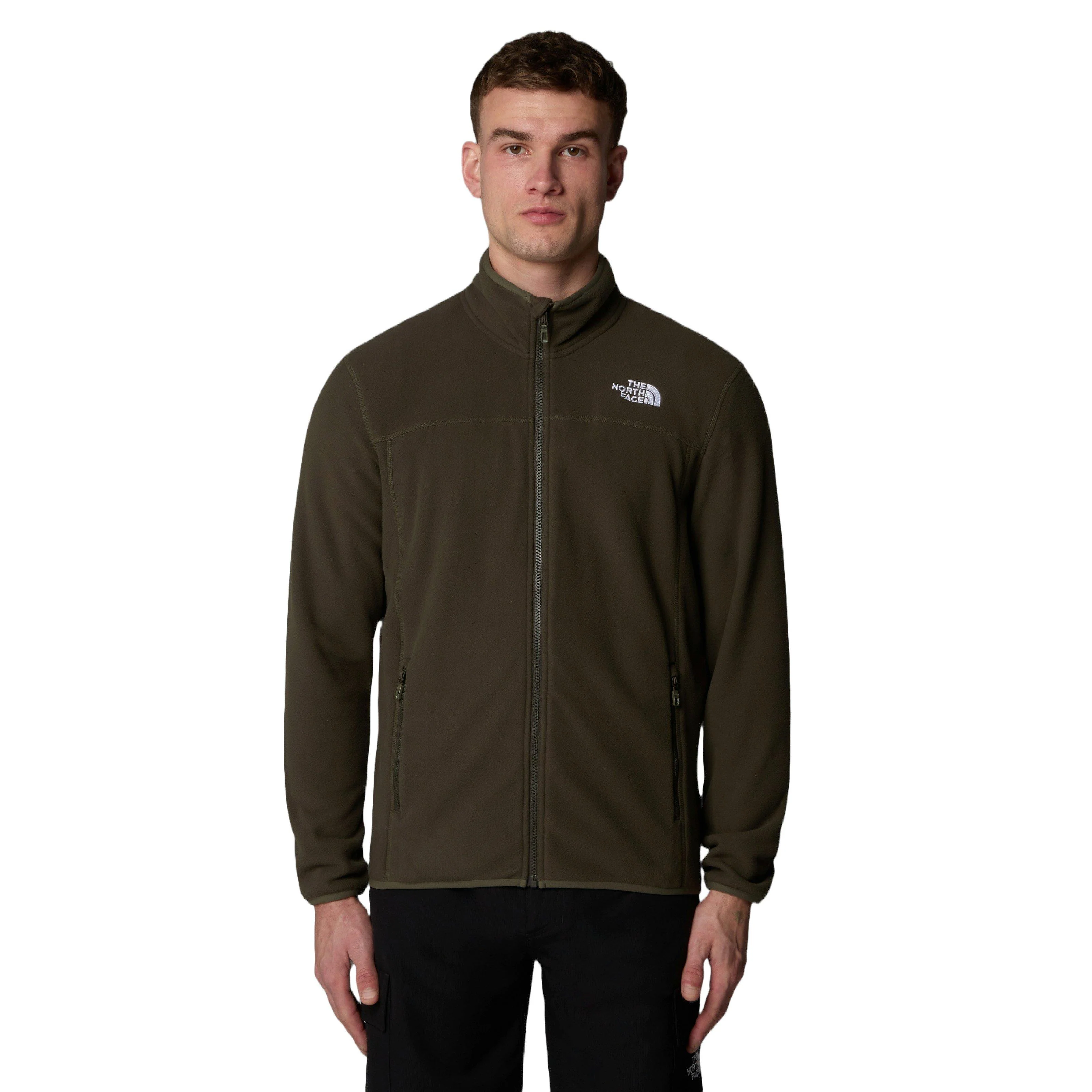 Men's 100 Glacier Full Zip Fleece - Green - Image 3