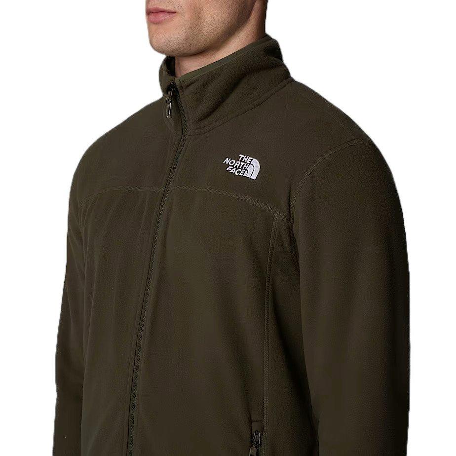 Men's 100 Glacier Full Zip Fleece - Green - Image 4