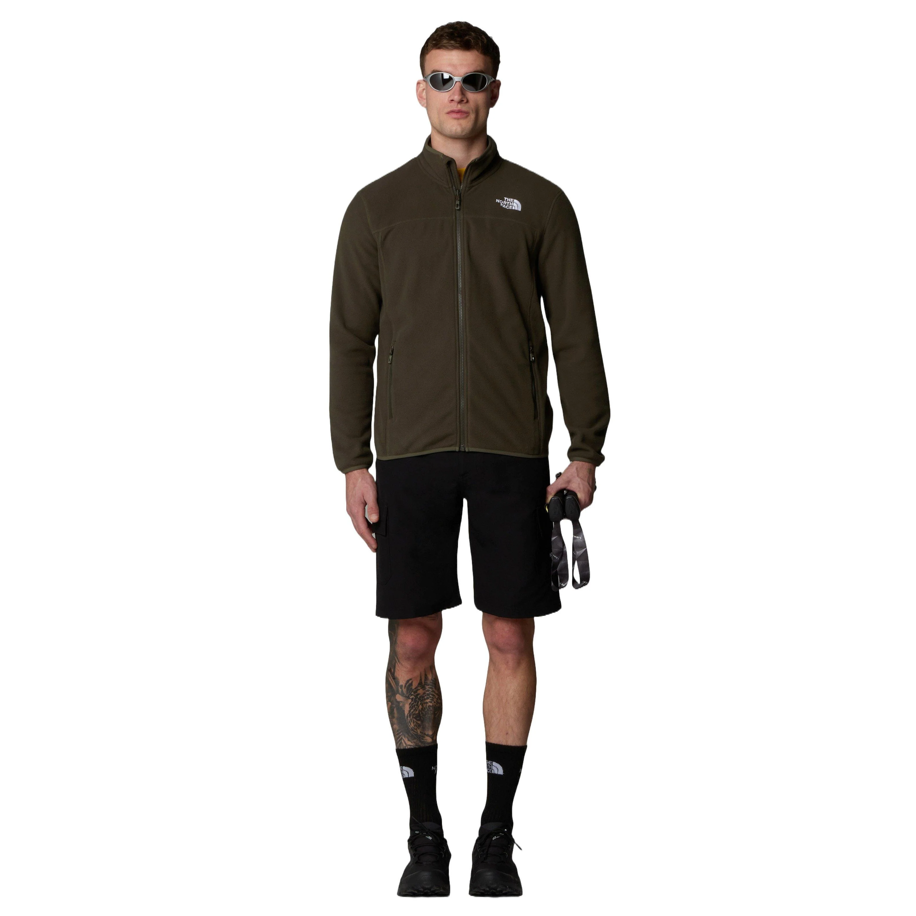 Men's 100 Glacier Full Zip Fleece - Green - Image 6