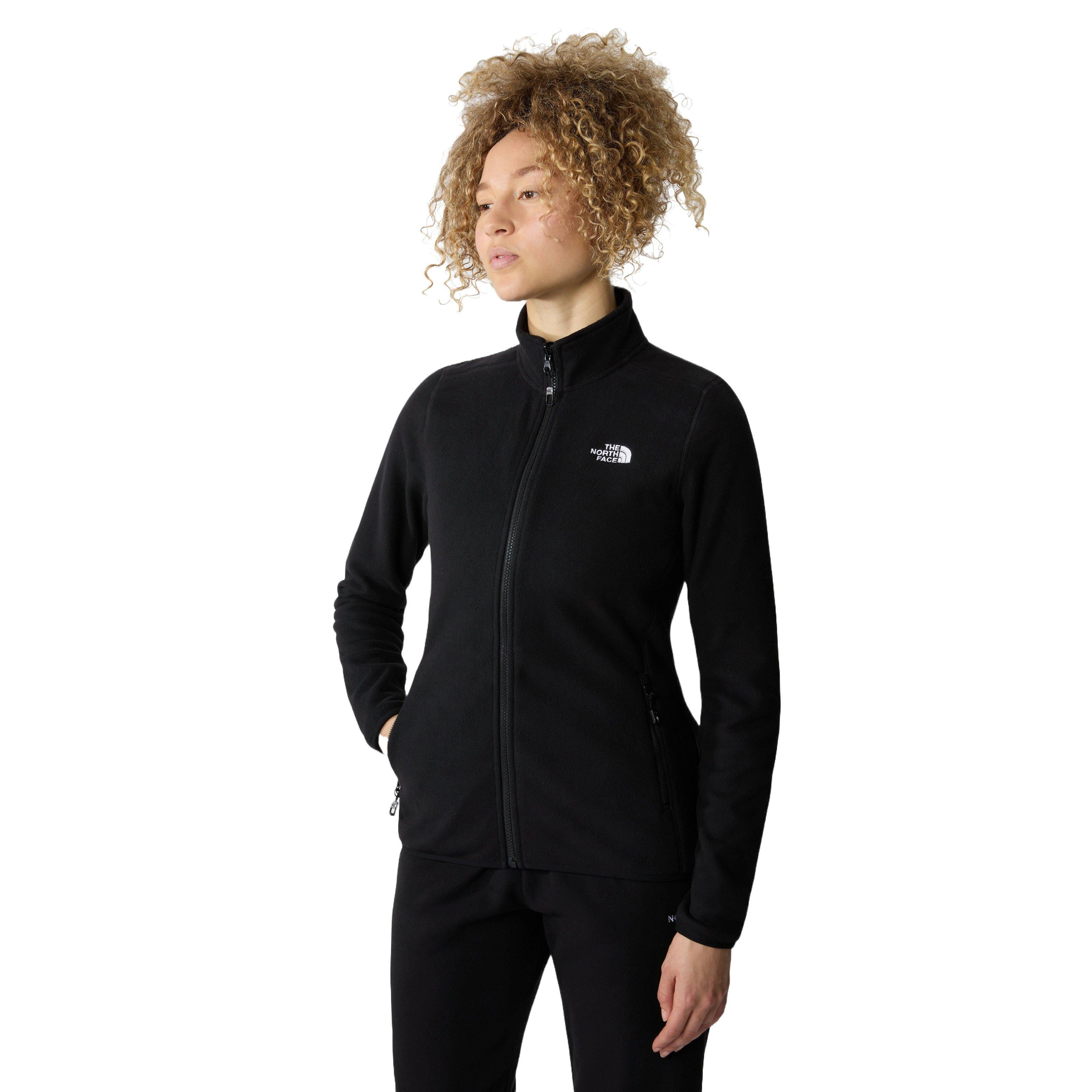 Women's 100 Glacier Full Zip Fleece - Black - Image 3