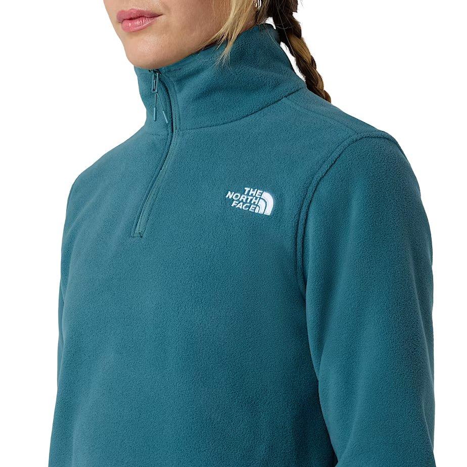Women's 100 Glacier 1/4 Zip Fleece - Teal - Image 4