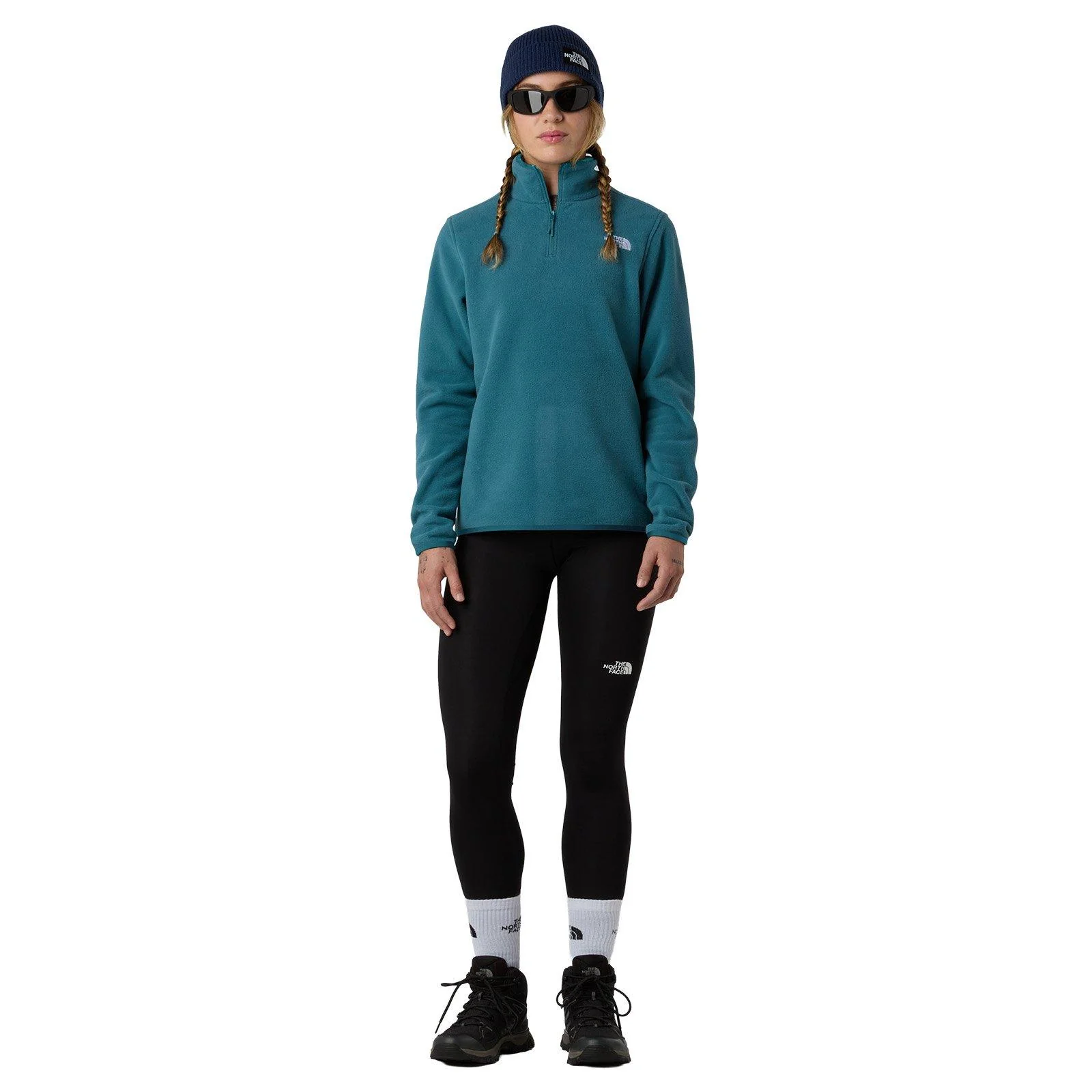 Women's 100 Glacier 1/4 Zip Fleece - Teal - Image 6