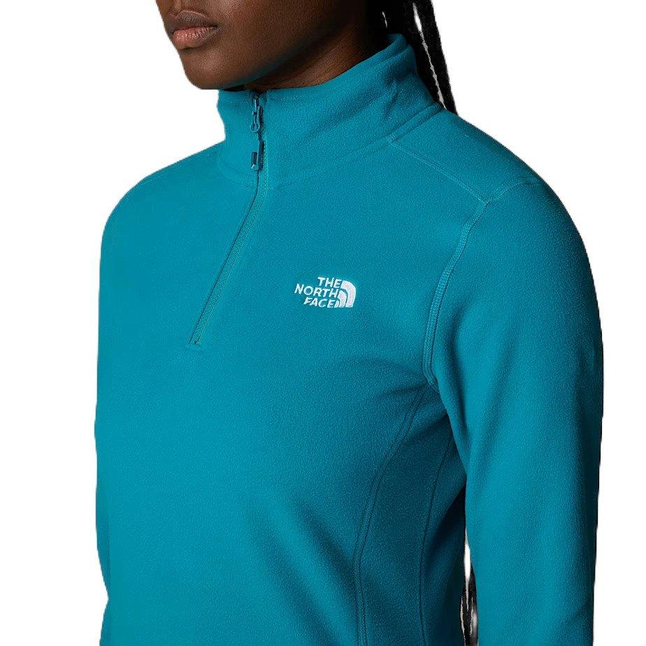 Women's 100 Glacier 1/4 Zip Fleece - Blue - Image 4