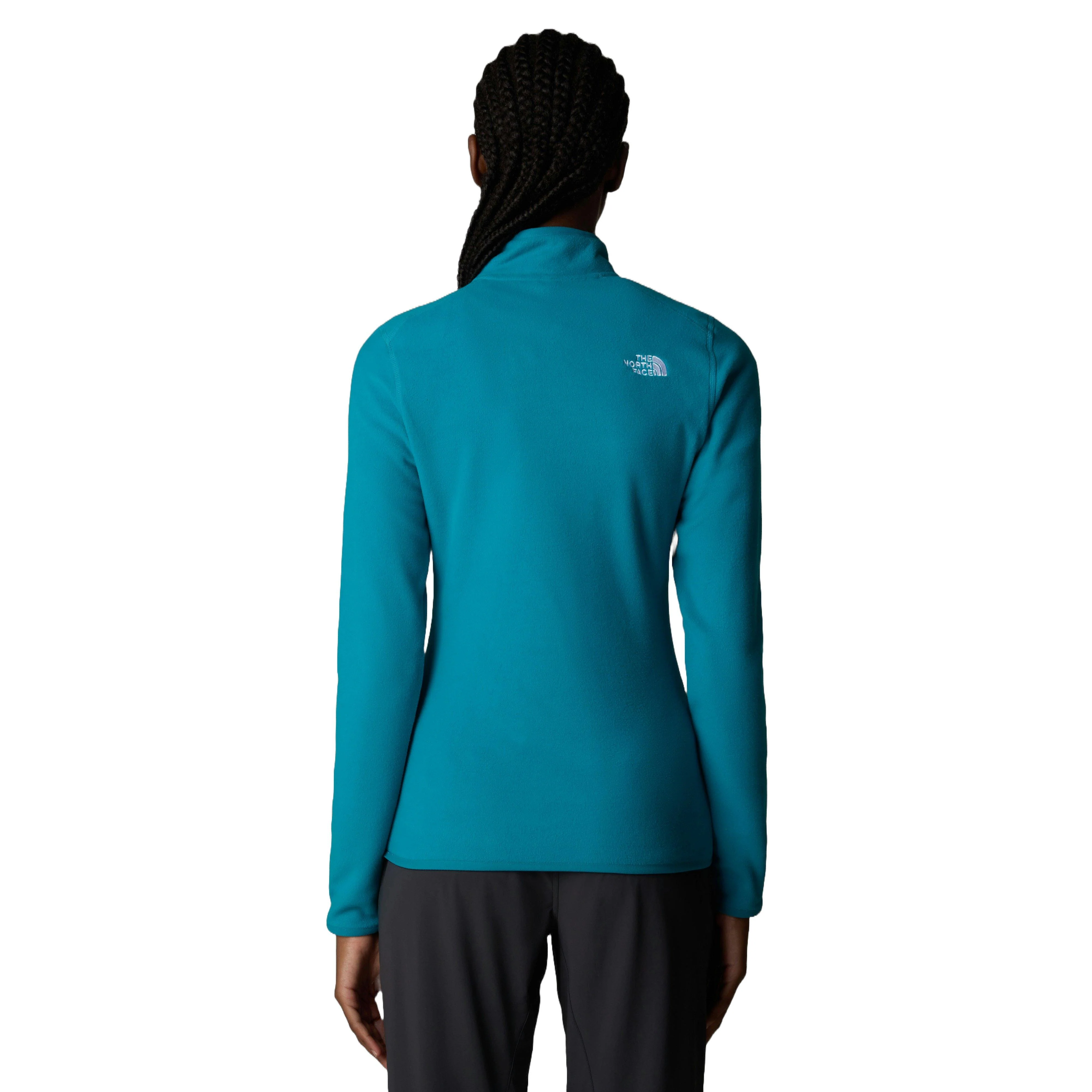 Women's 100 Glacier 1/4 Zip Fleece - Blue - Image 5