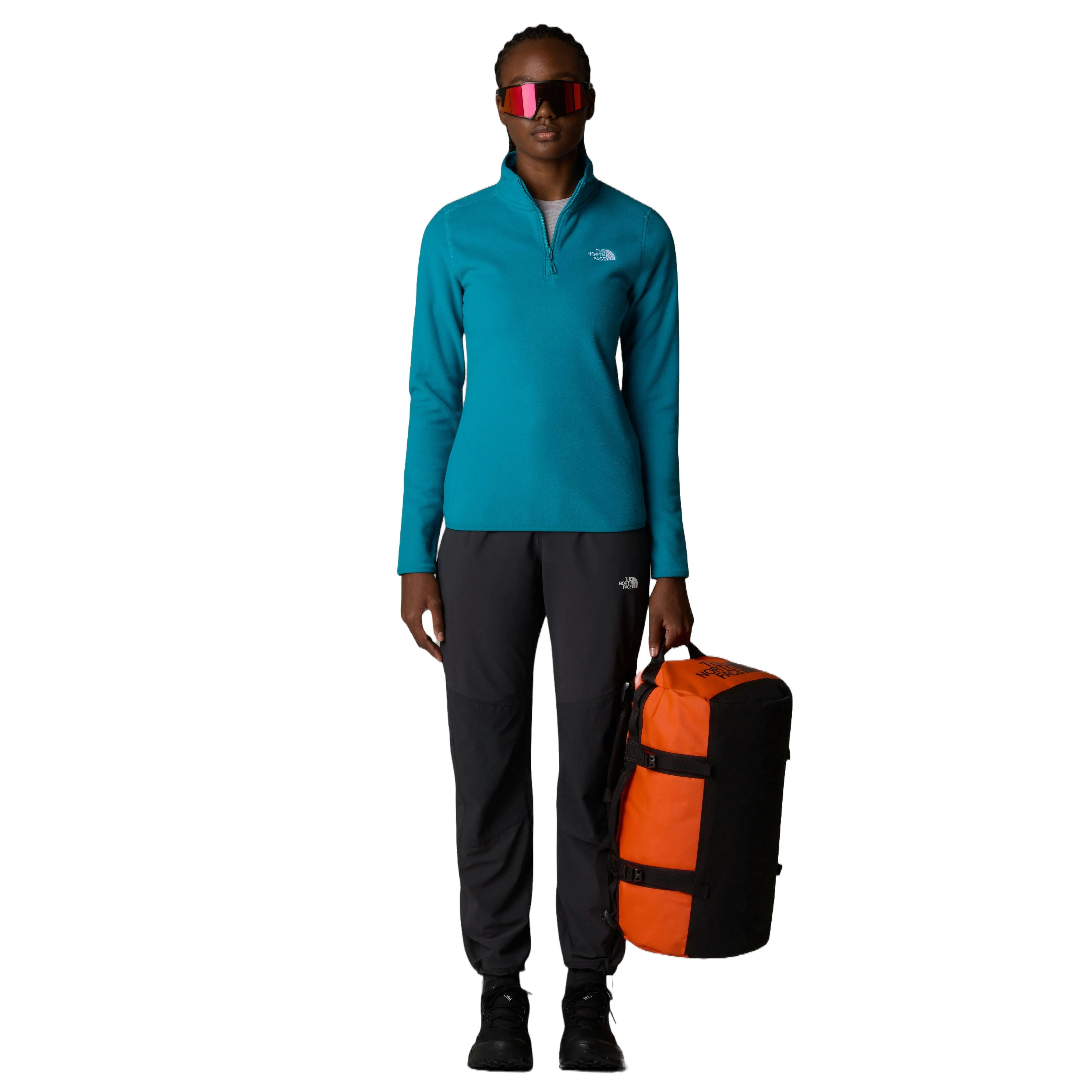 Women's 100 Glacier 1/4 Zip Fleece - Blue - Image 6