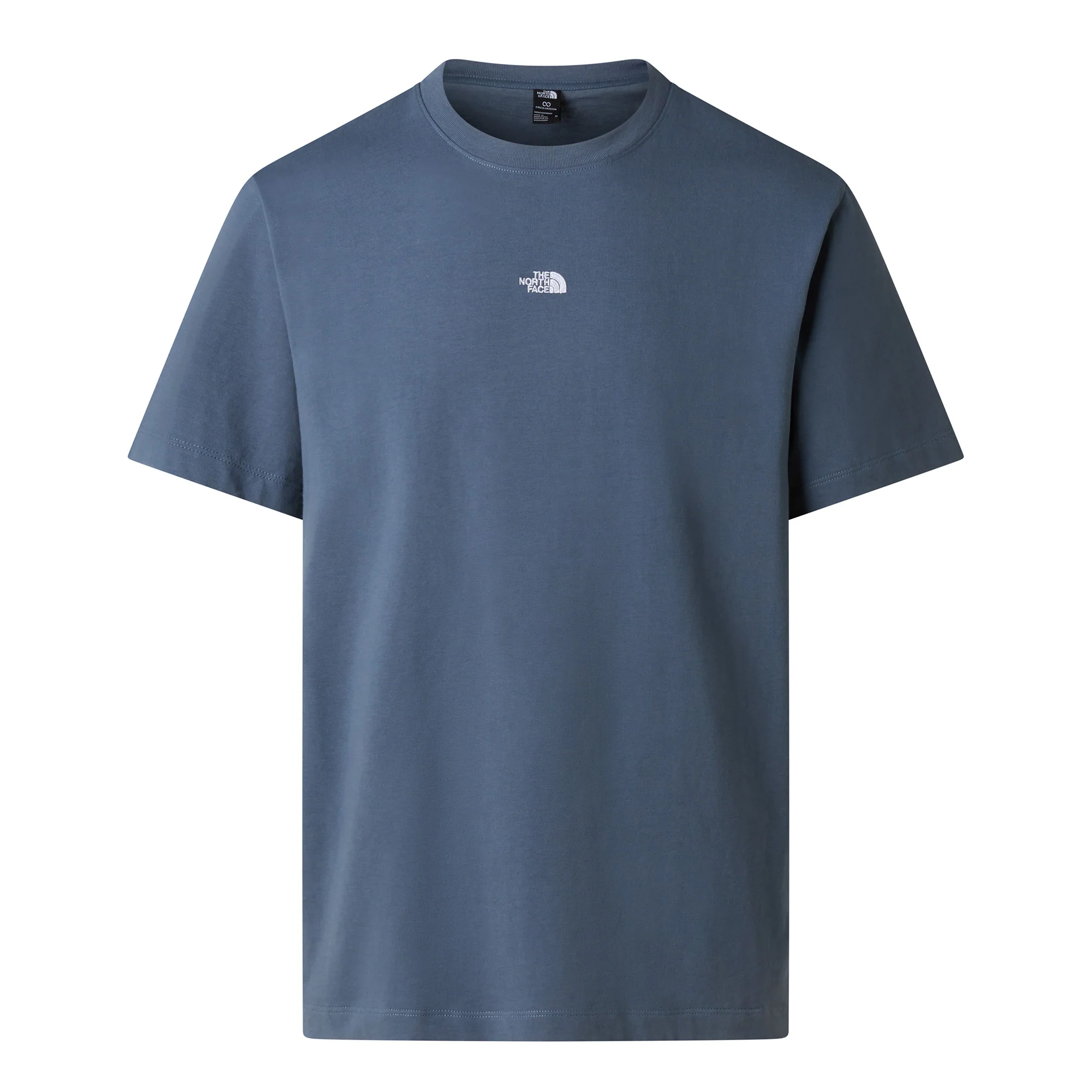 Men's Essential Centre Logo Relaxed T-Shirt - Grey
