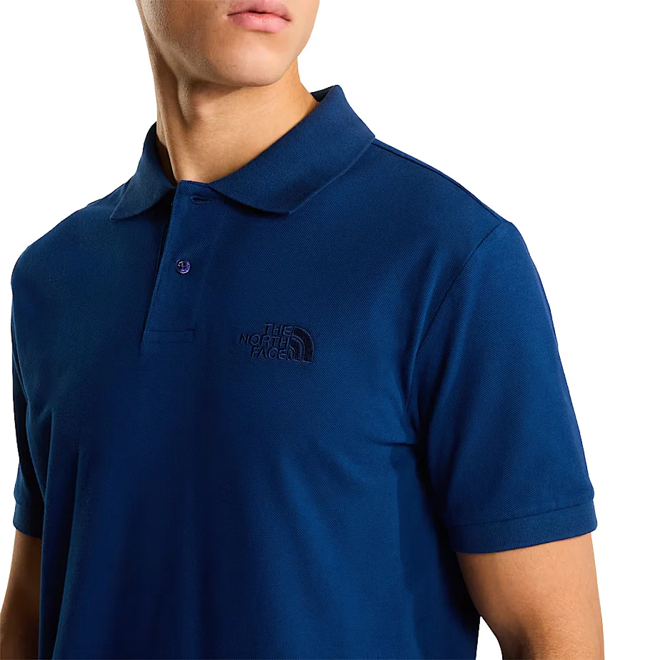 Men's Essential Regular Polo Shirt - Blue - Image 5