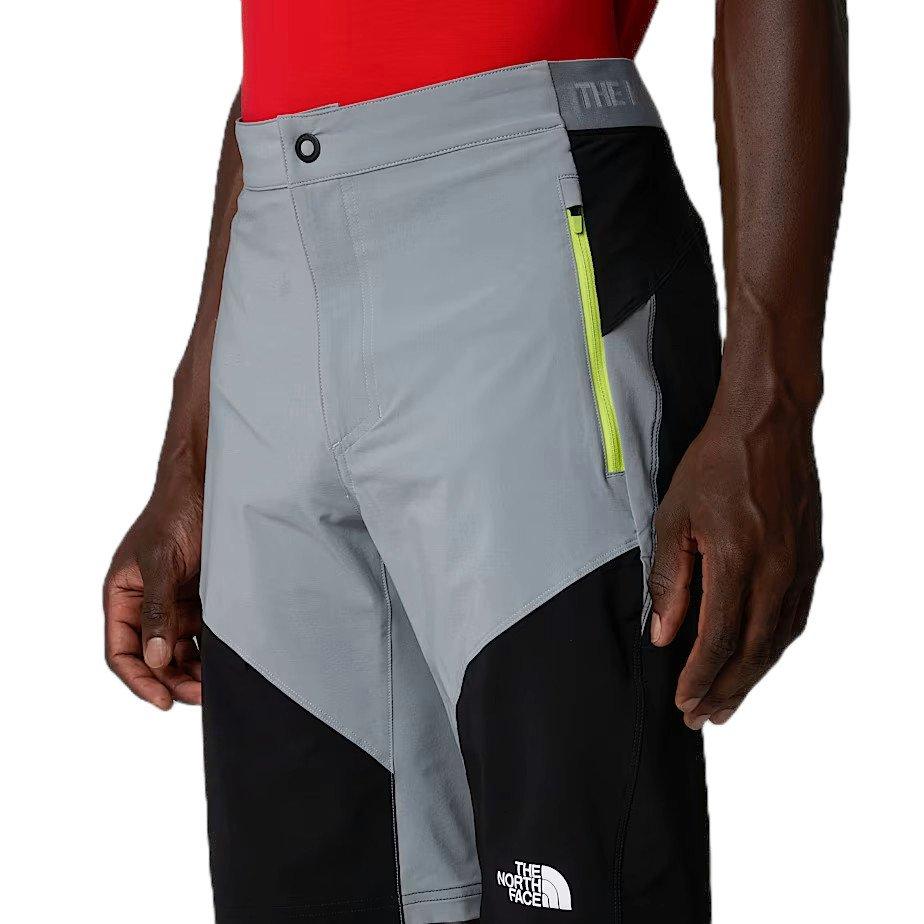 Men's Felik Slim Tapered Shorts - Grey / Black - Image 4