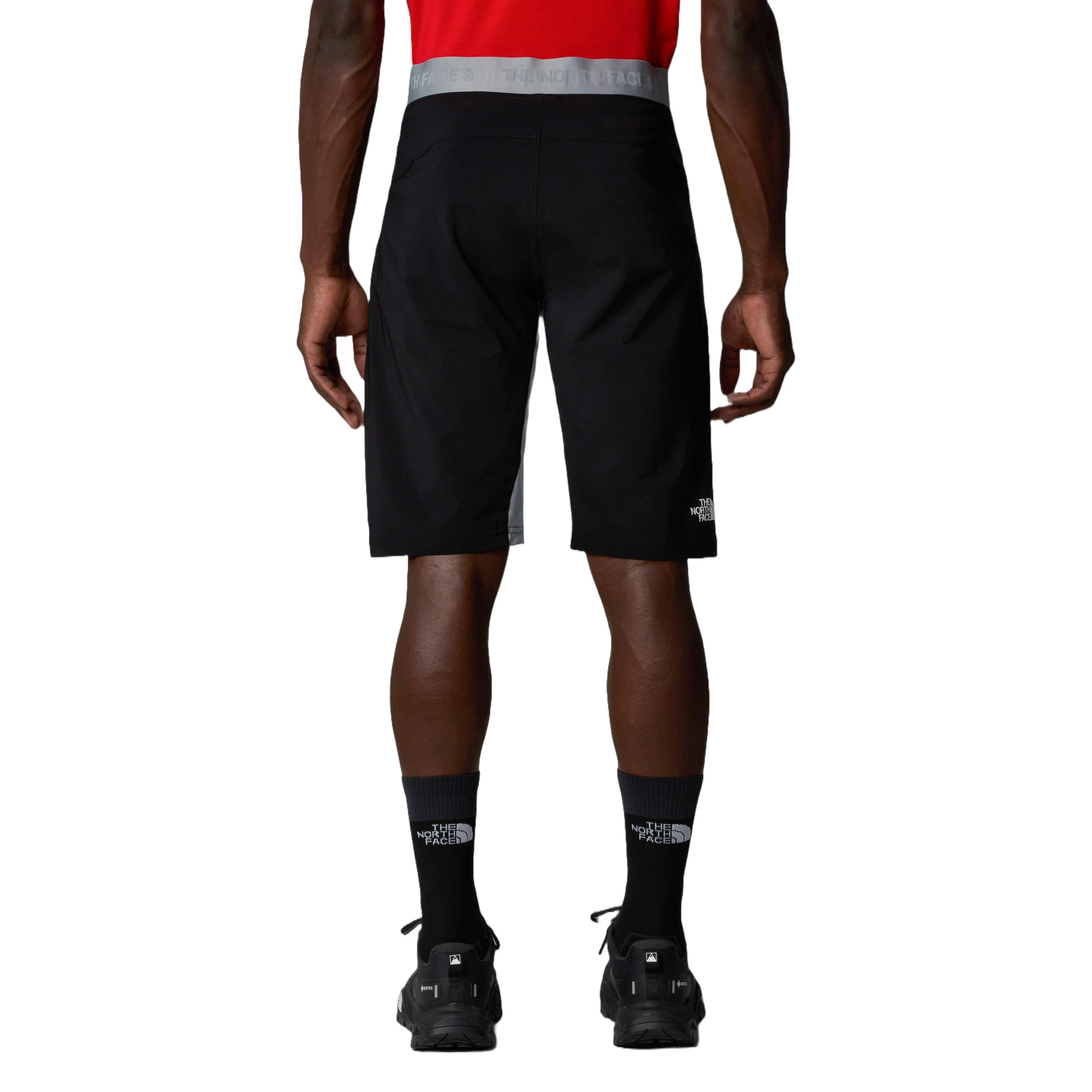 Men's Felik Slim Tapered Shorts - Grey / Black - Image 5