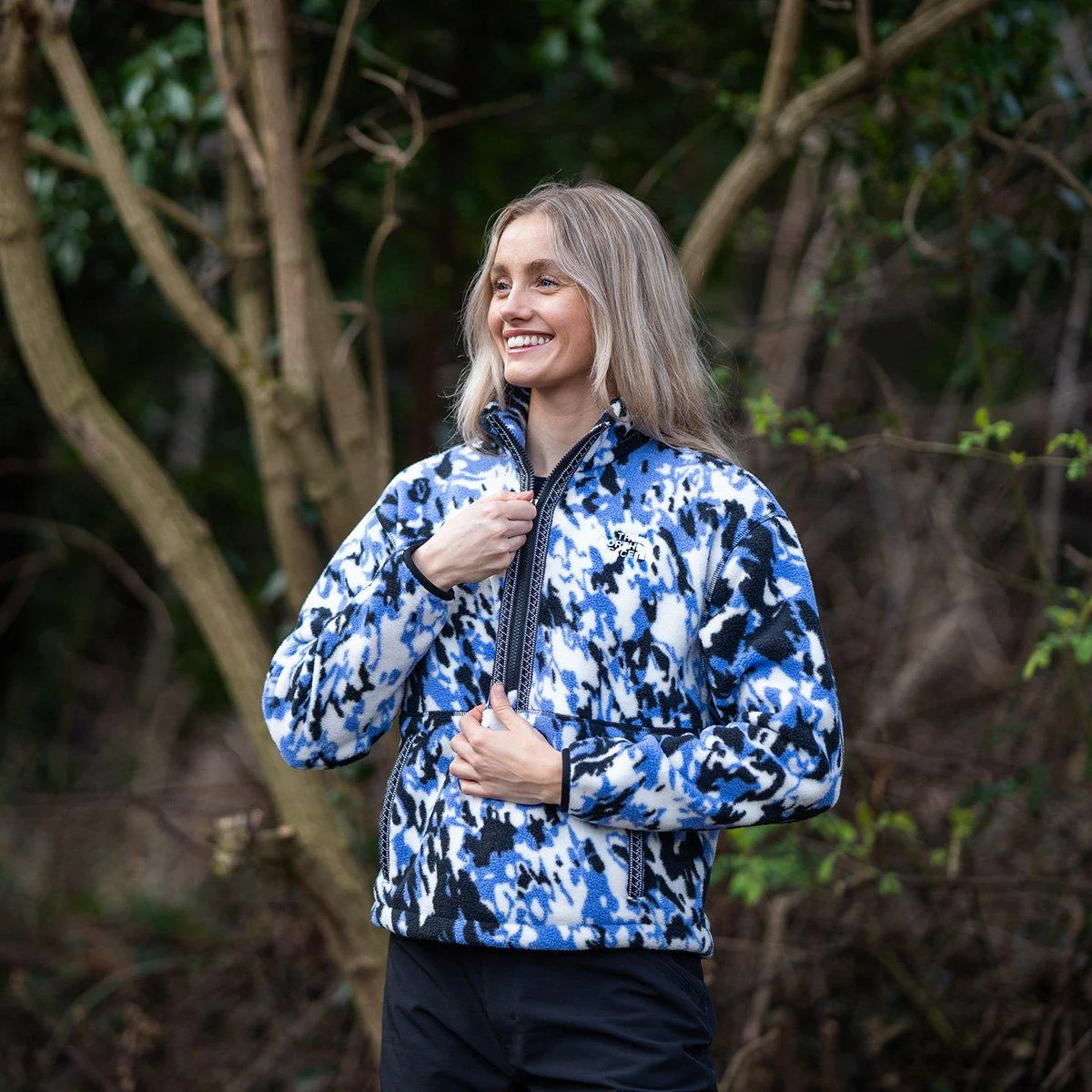 Women's Fleeski 1/4 Zip Pullover Fleece - Multi - Image 8