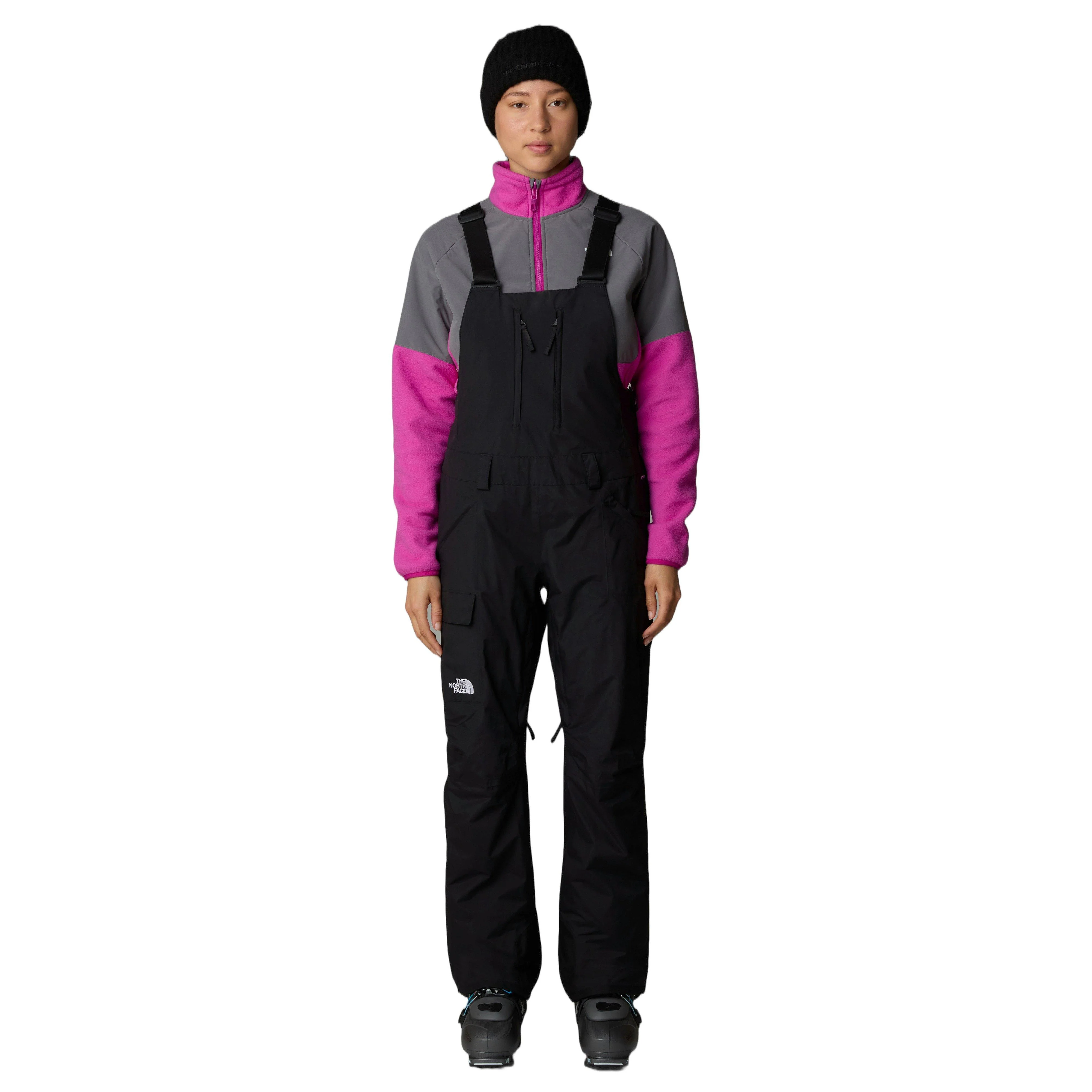 Women's Freedom Ski  Bib Pants - Black - Image 5