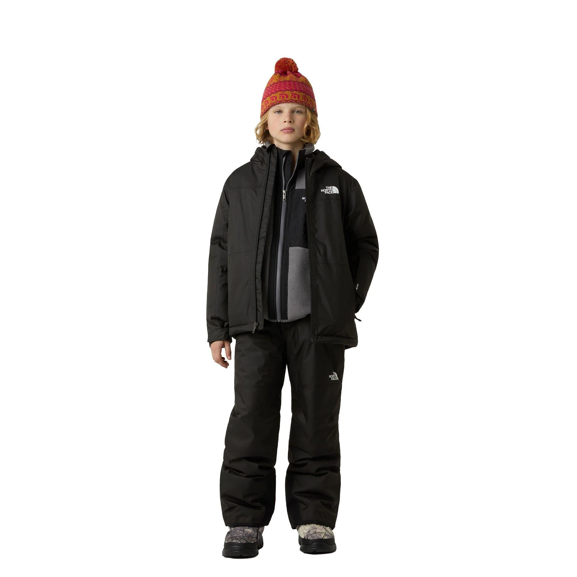 Kids' Freedom Insulated Ski Pants - Black - Image 5