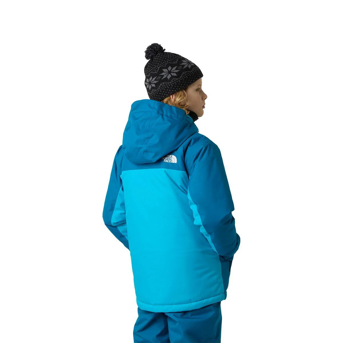 Kids' Freedom Insulated Ski Jacket - Blue - Image 4