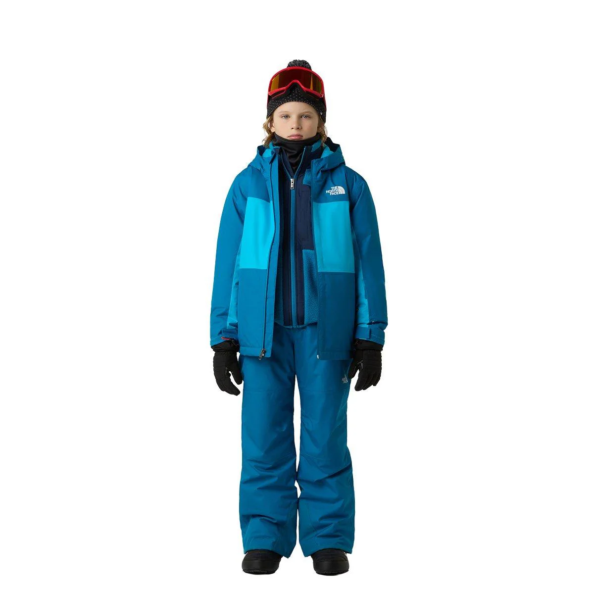 Kids' Freedom Insulated Ski Jacket - Blue - Image 8