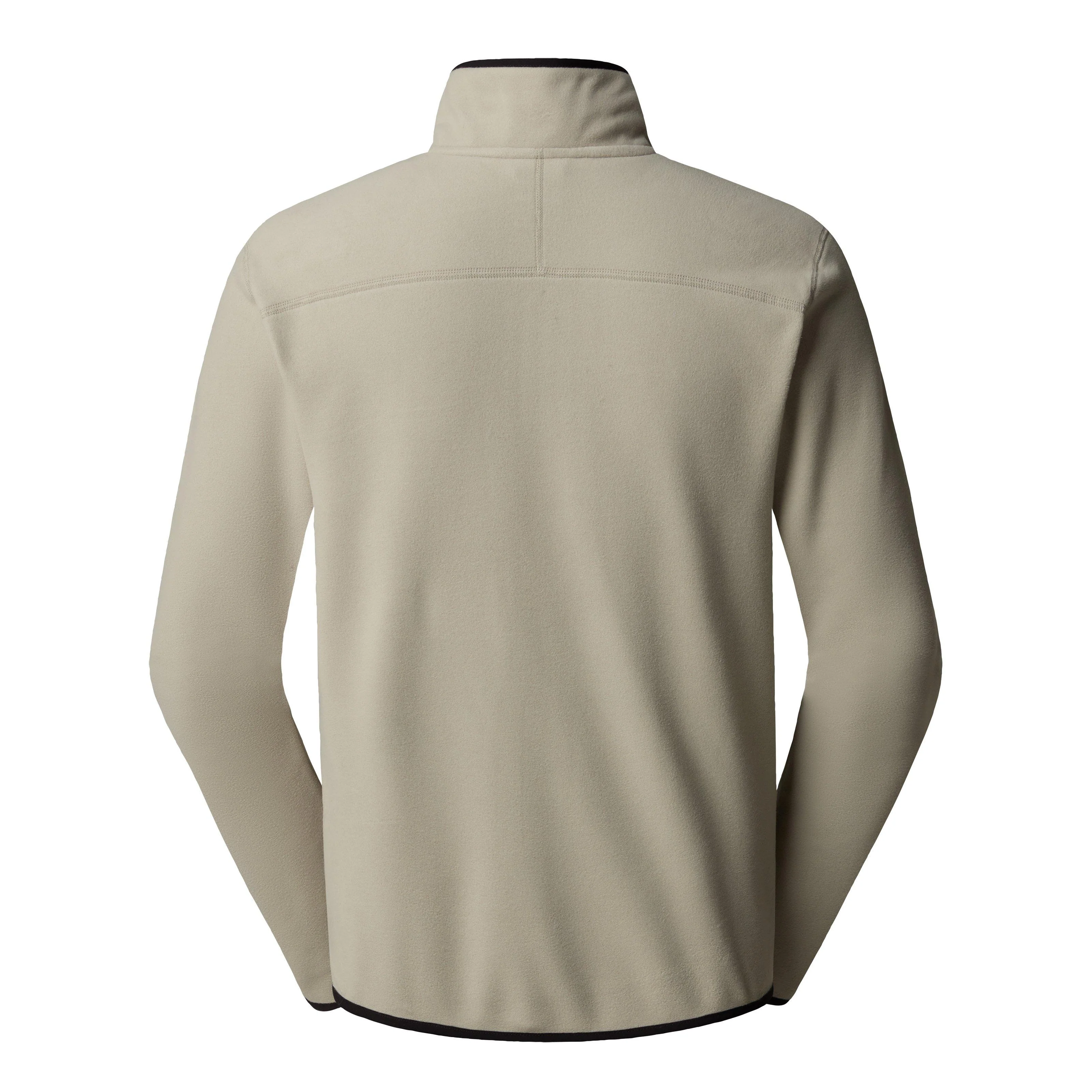 Men's Glacier Embossed Logo 1/4 Zip Fleece - Grey - Image 2