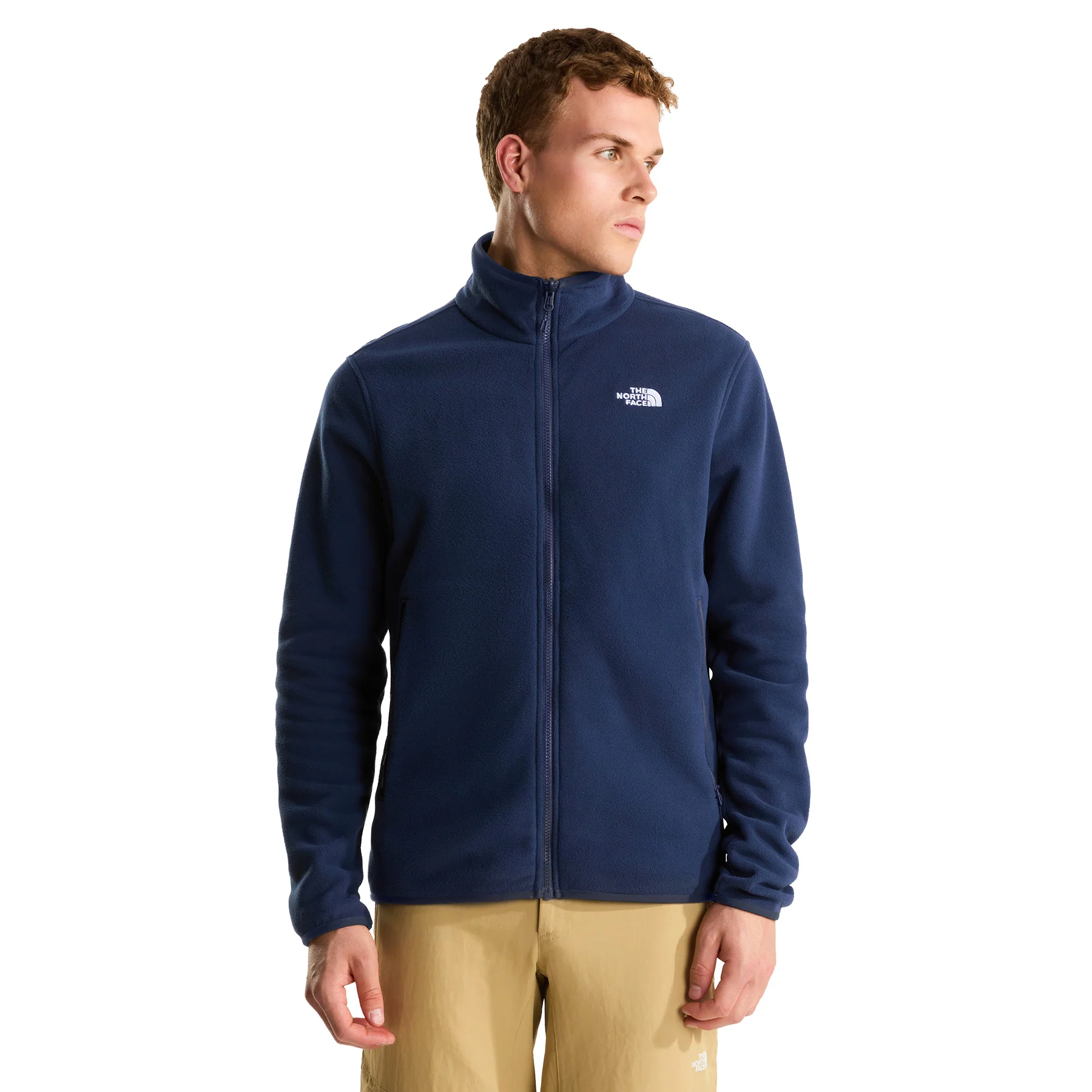 Men's Glacier Full Zip Fleece - Navy - Image 3