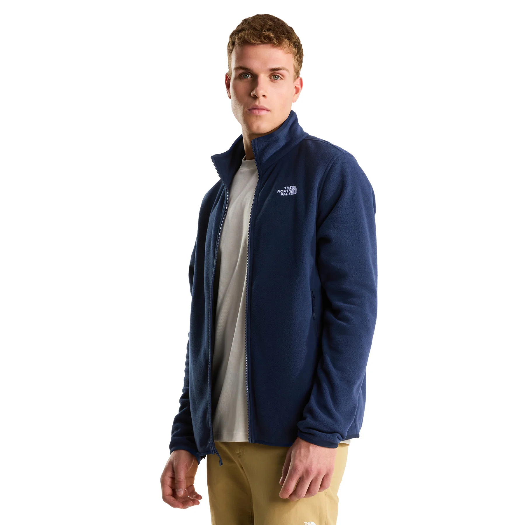 Men's Glacier Full Zip Fleece - Navy - Image 5