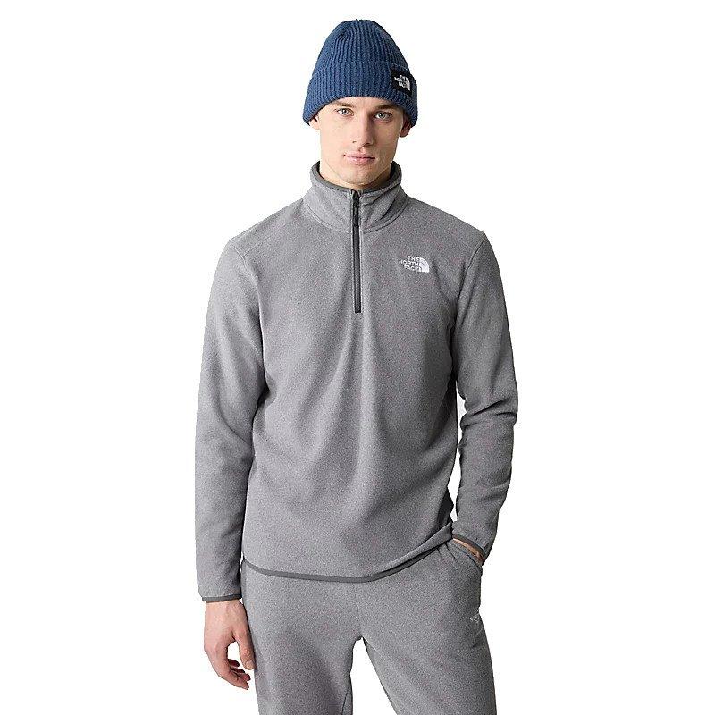 Men's 100 Glacier 1/4 Zip Fleece - Grey - Image 3