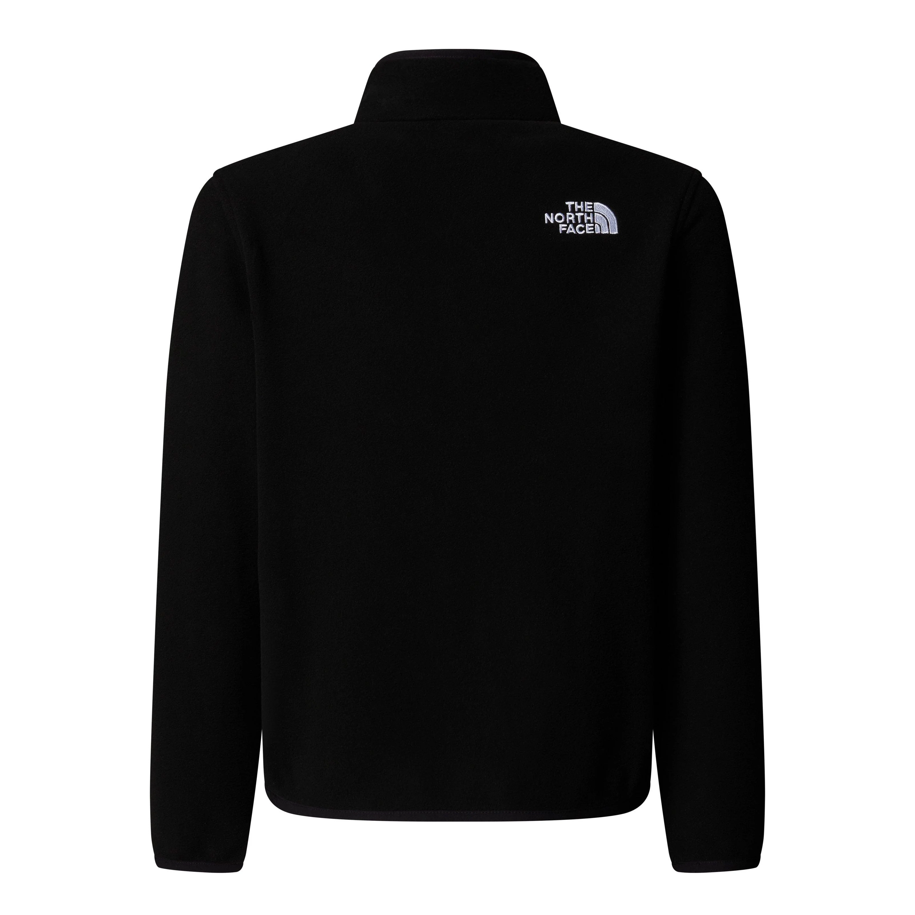 Kids' Glacier 1/4 Zip Fleece - Black - Image 2