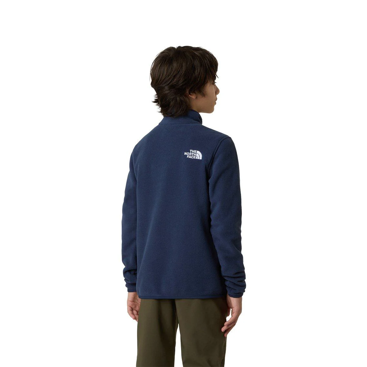 Kids' Glacier 1/4 Zip Fleece - Navy - Image 4