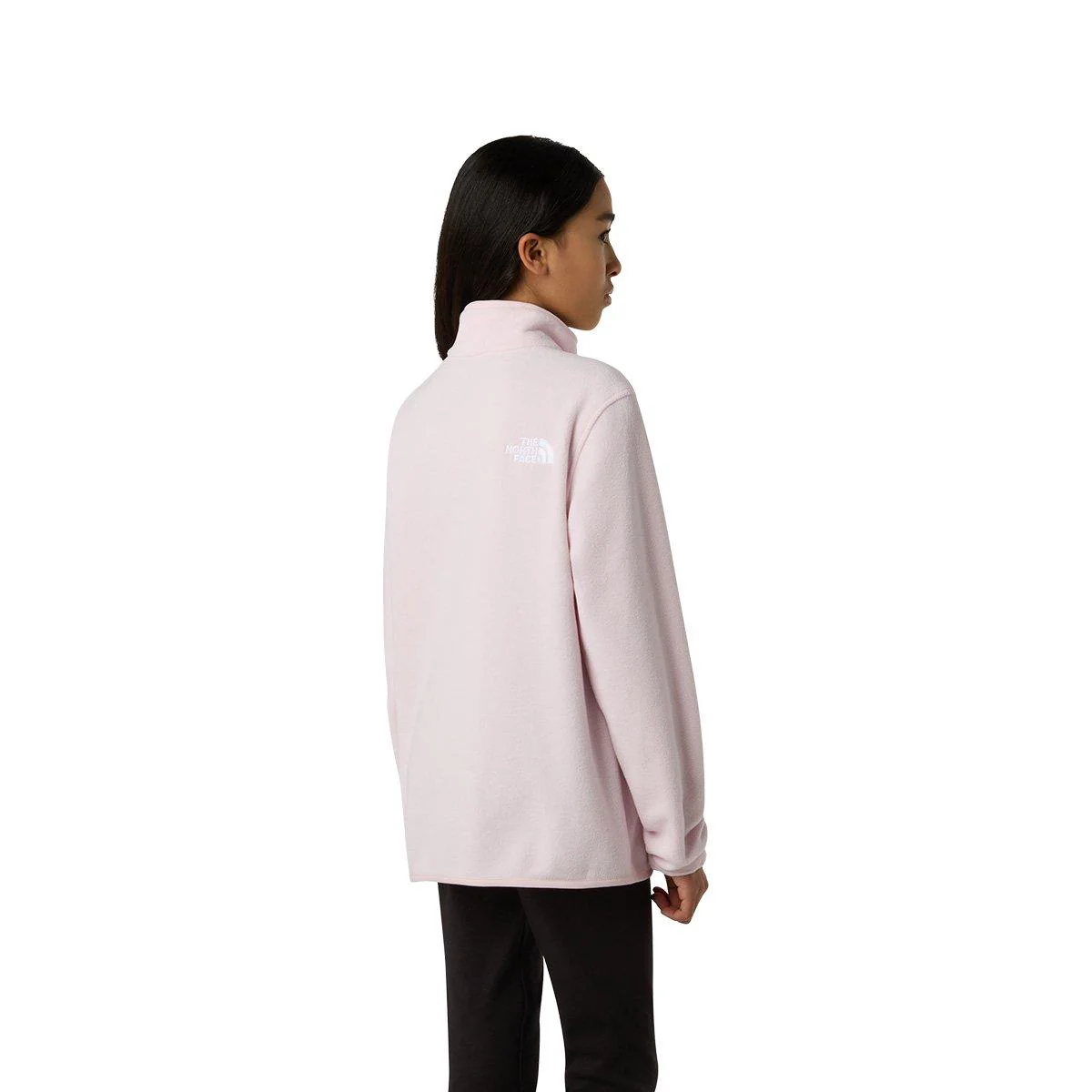 Kids' Glacier 1/4 Zip Fleece - Pink - Image 4