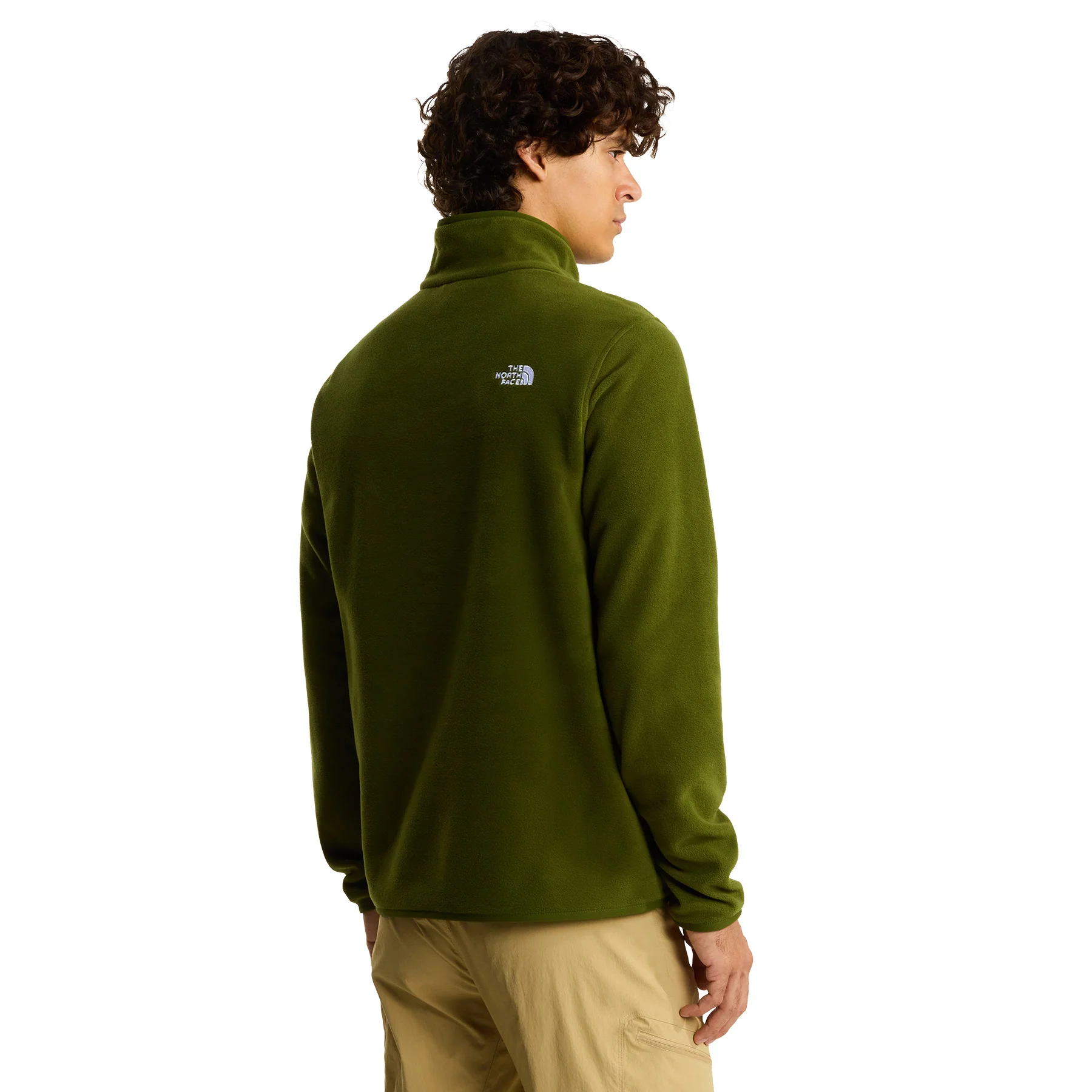 Men's Glacier 1/4 Zip Fleece - Green - Image 4
